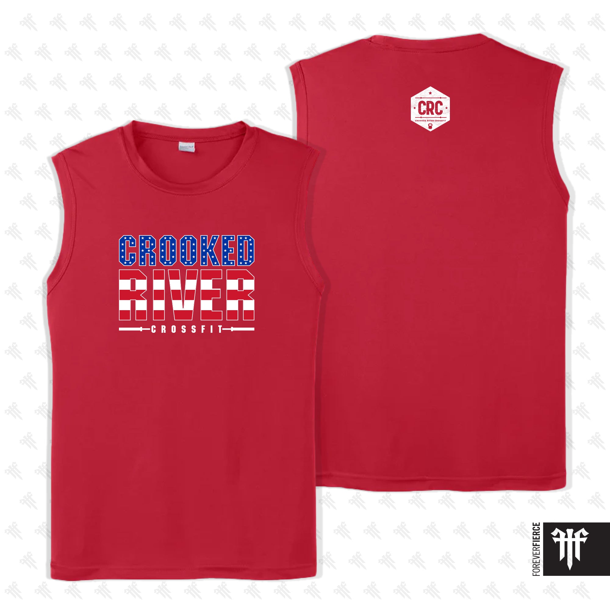 Crooked River CrossFit June 2026 Sport-Tek Sleeveless Tee