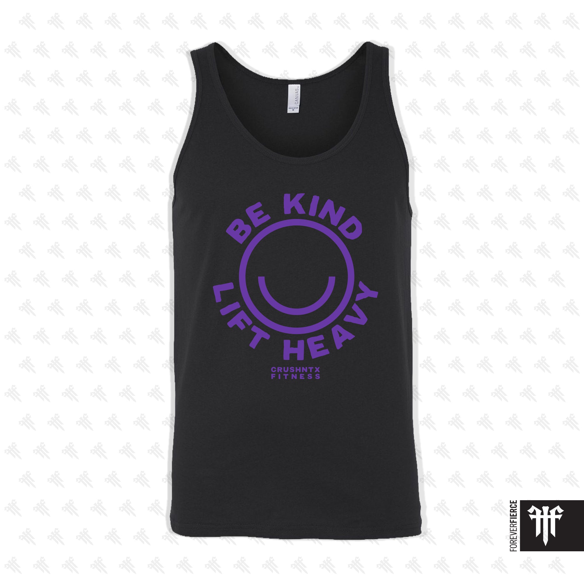 CrushNTX April 2026 Purple Ink Mens Tank