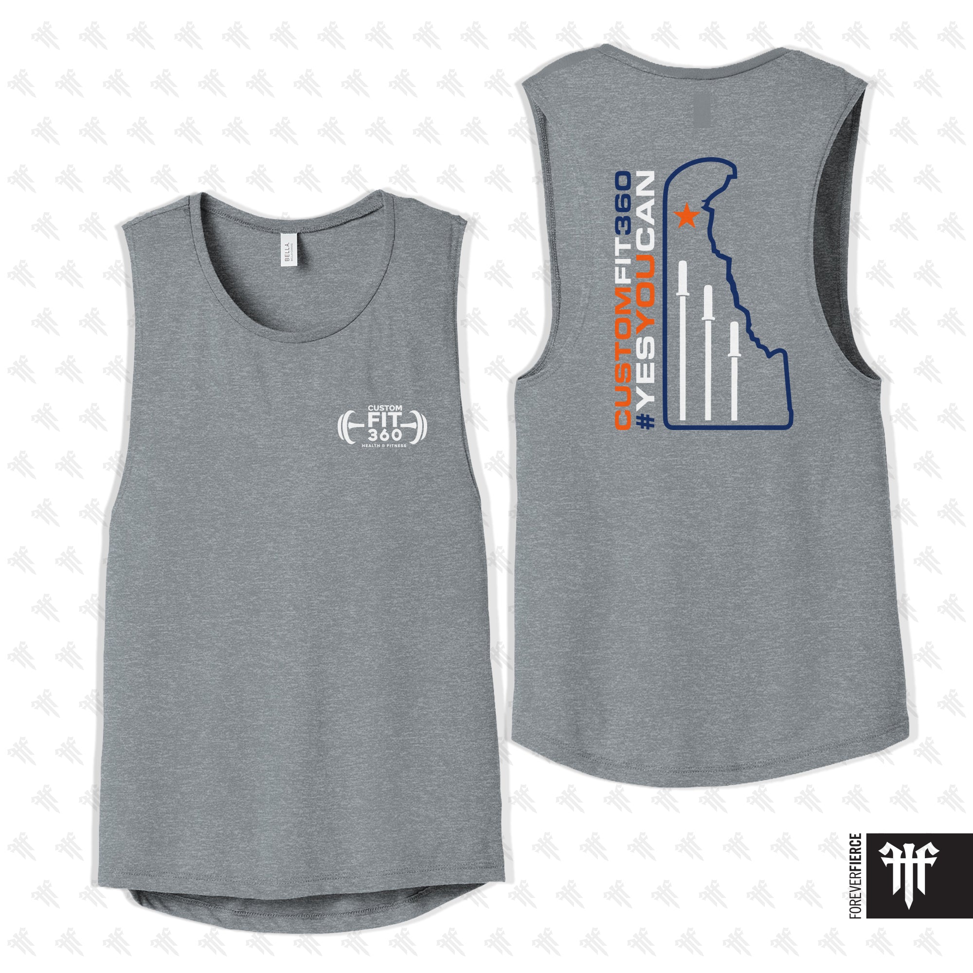 CustomFit360 March 2026 Womens Muscle Tank