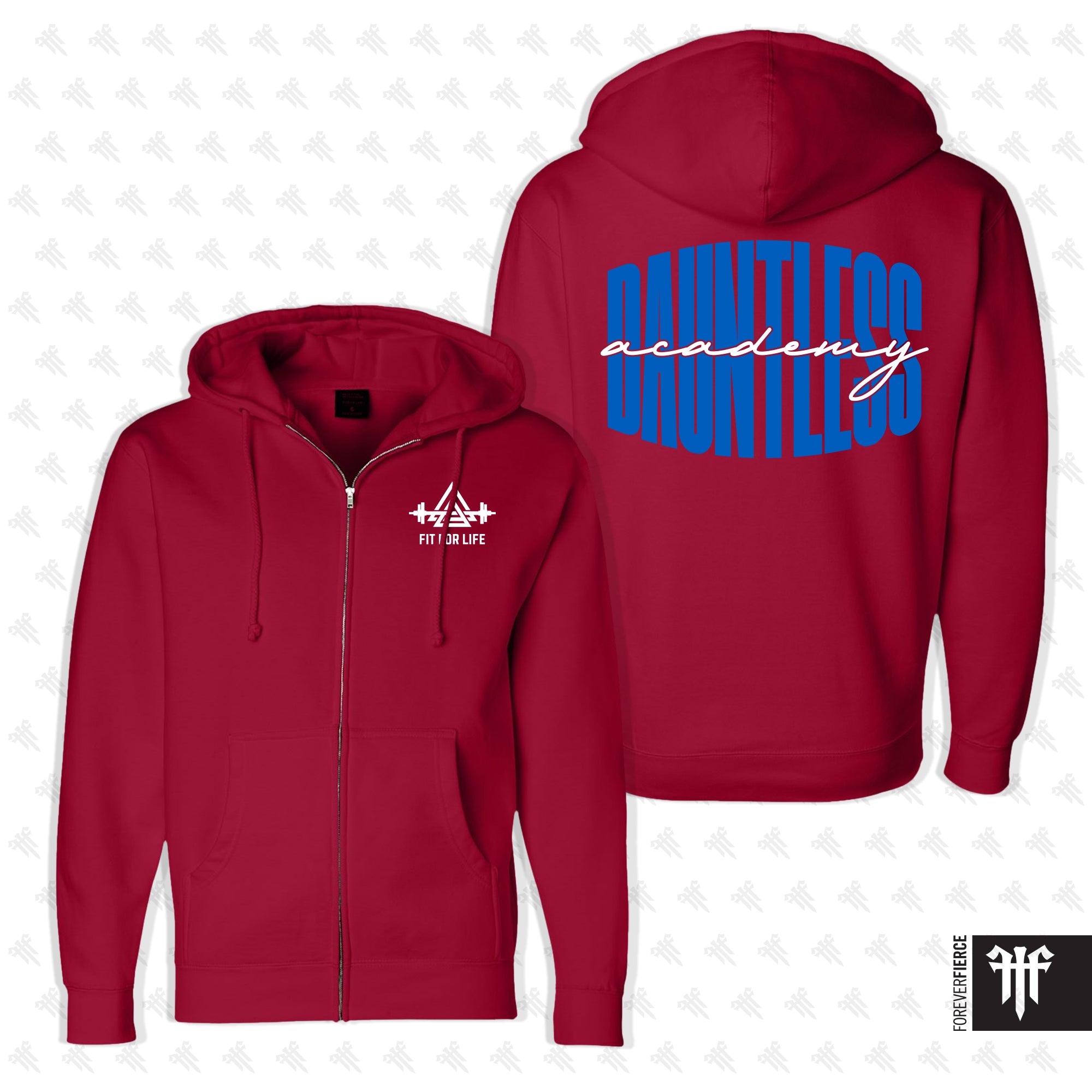 Dauntless Full-Zip Red