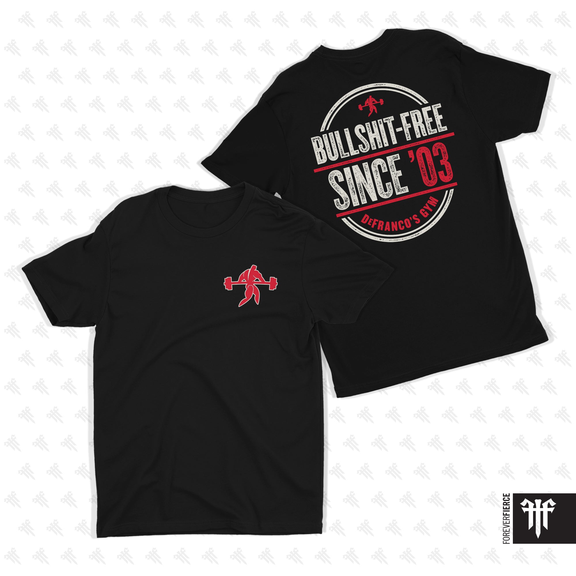 DeFranco Bullshit-Free Black Tee