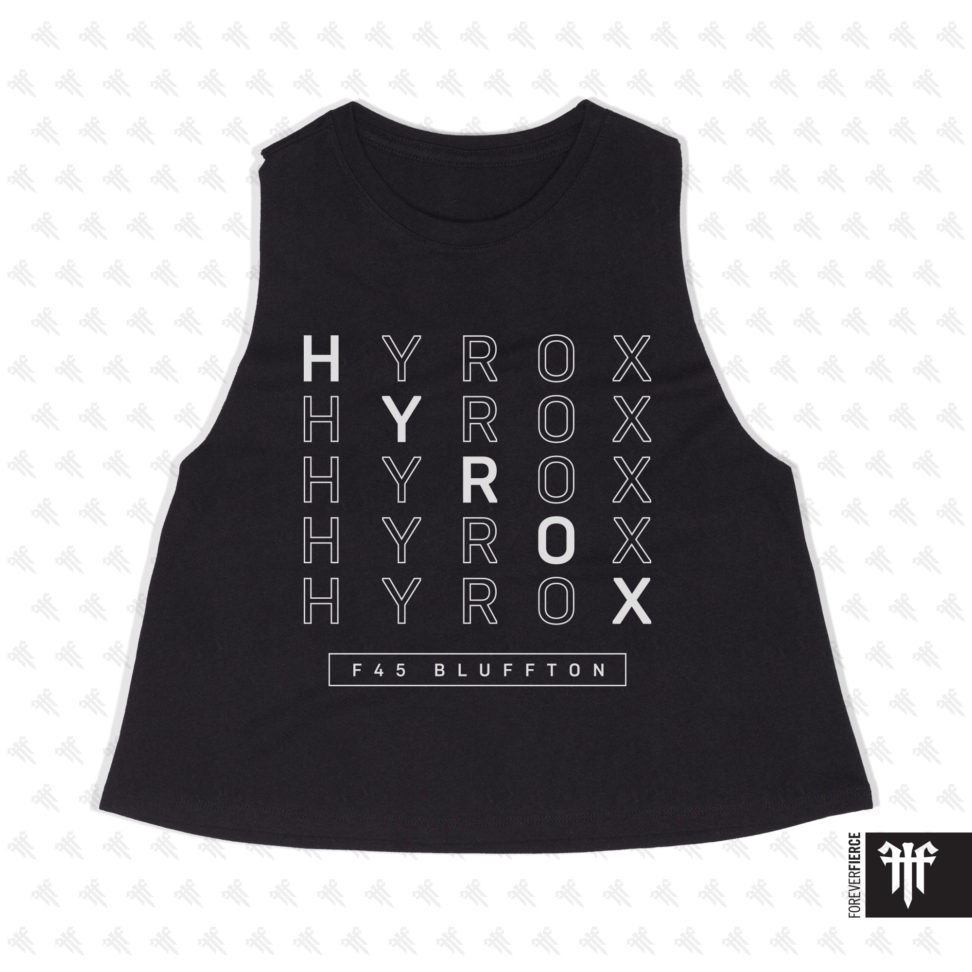 F45 Bluffton July 2026 Womens Crop Tank