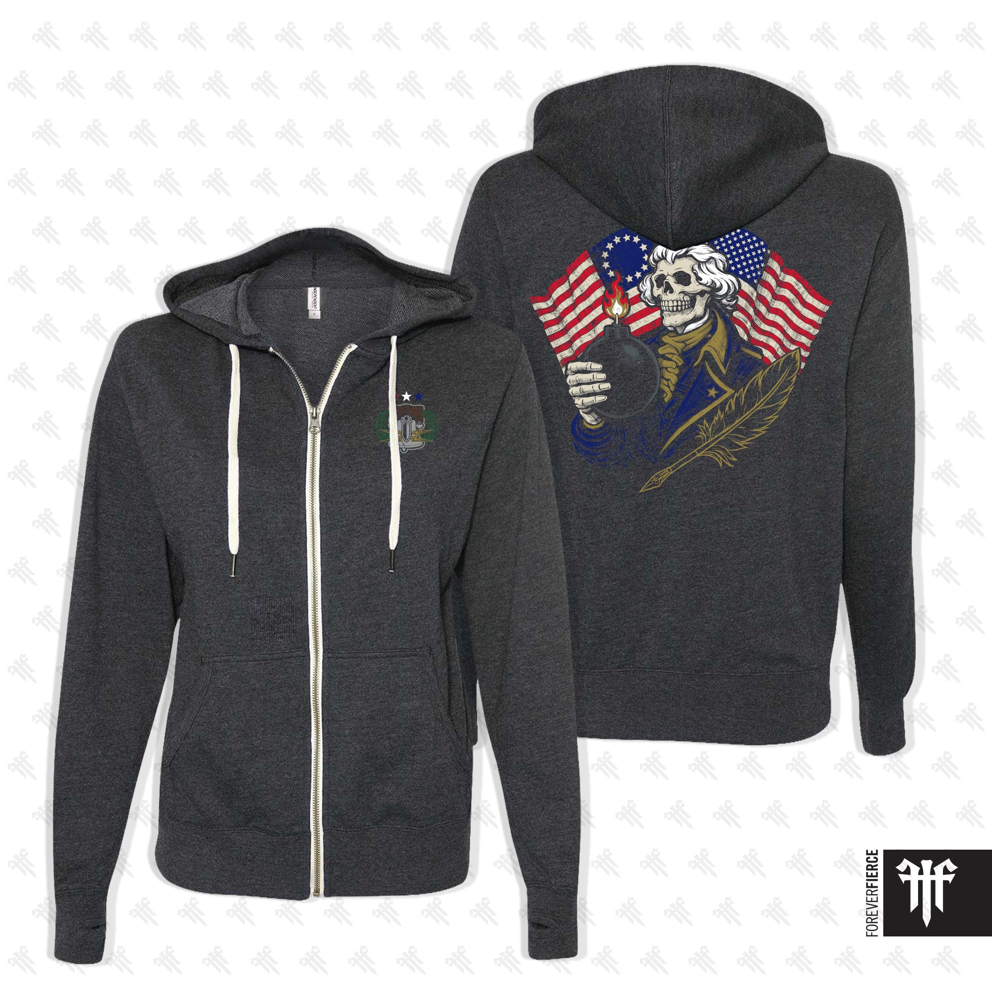 FBI Philly May 2026 Full-Zip Hoodie