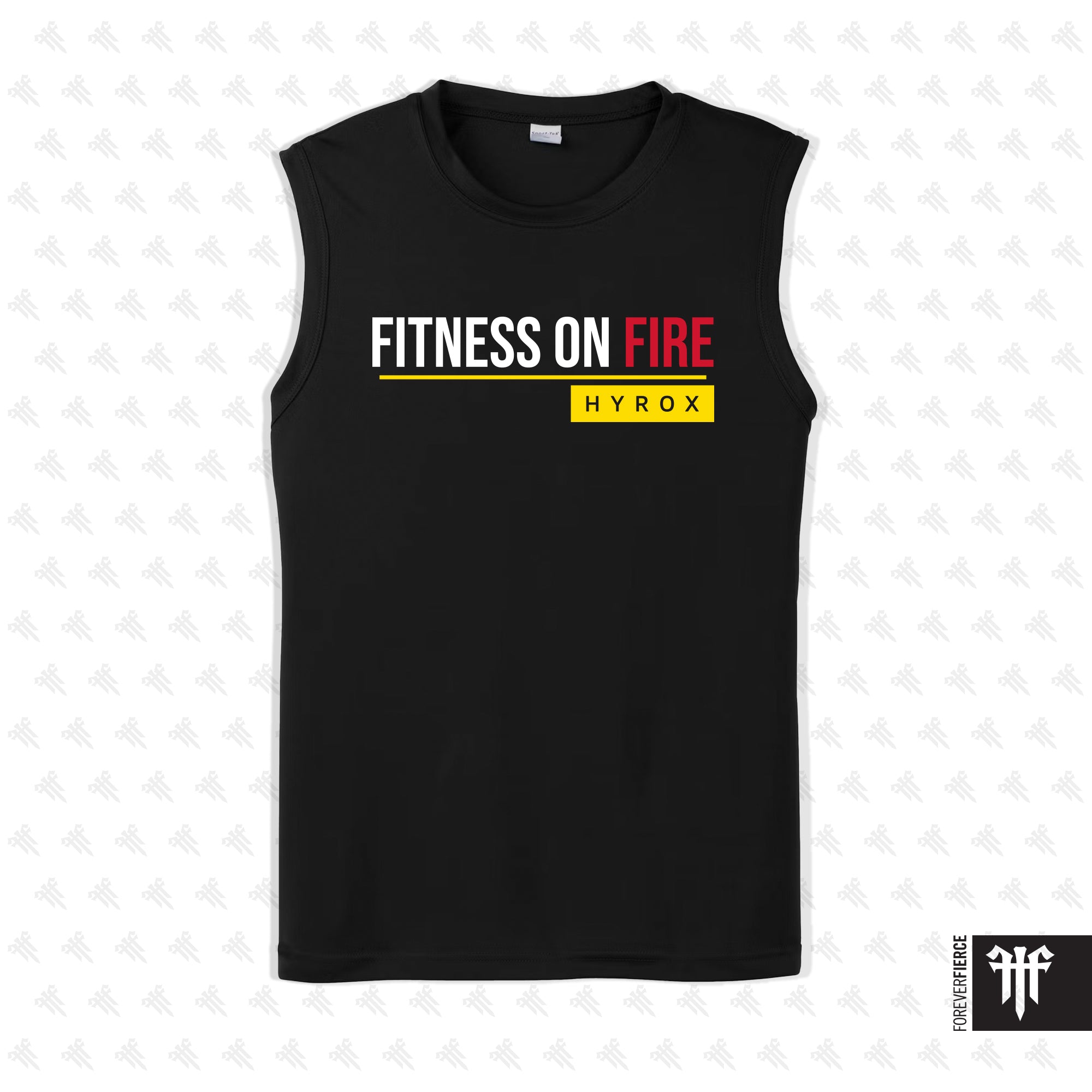 Fitness On Fire October 2025 Sleeveless Tee