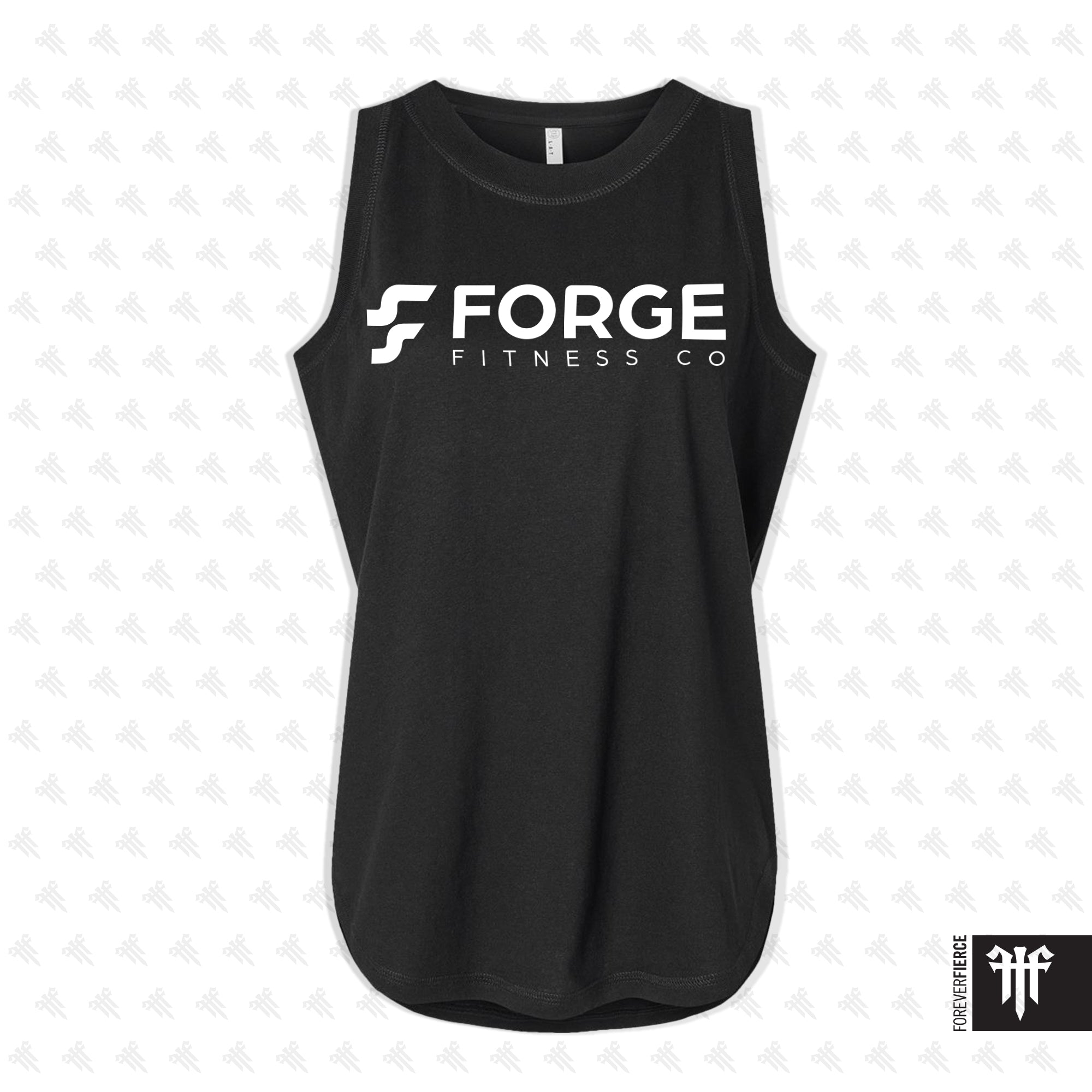 Forge Fitness November 2025 White Ink Womens Tank