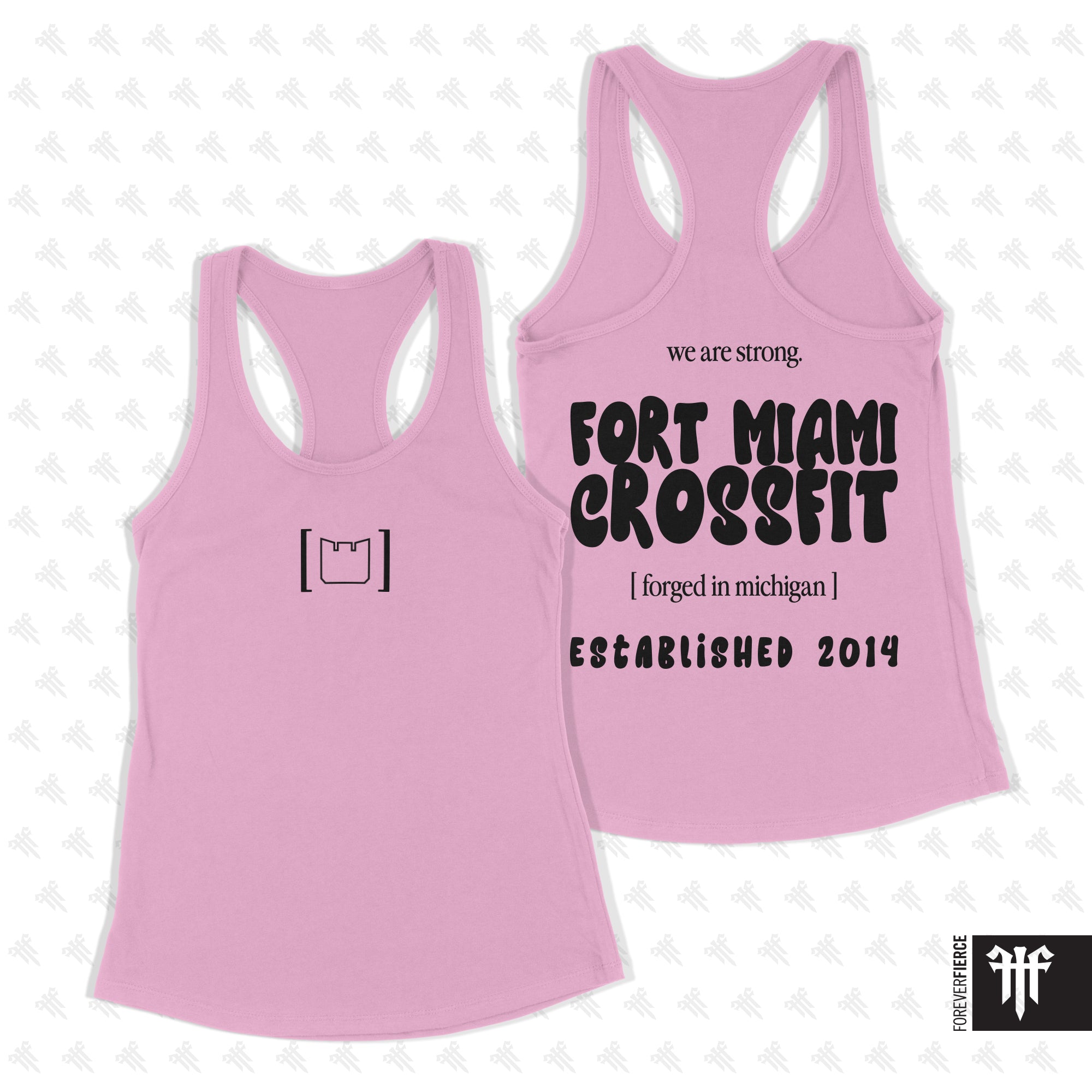 Fort Miami CrossFit March 2026 Womens Racerback