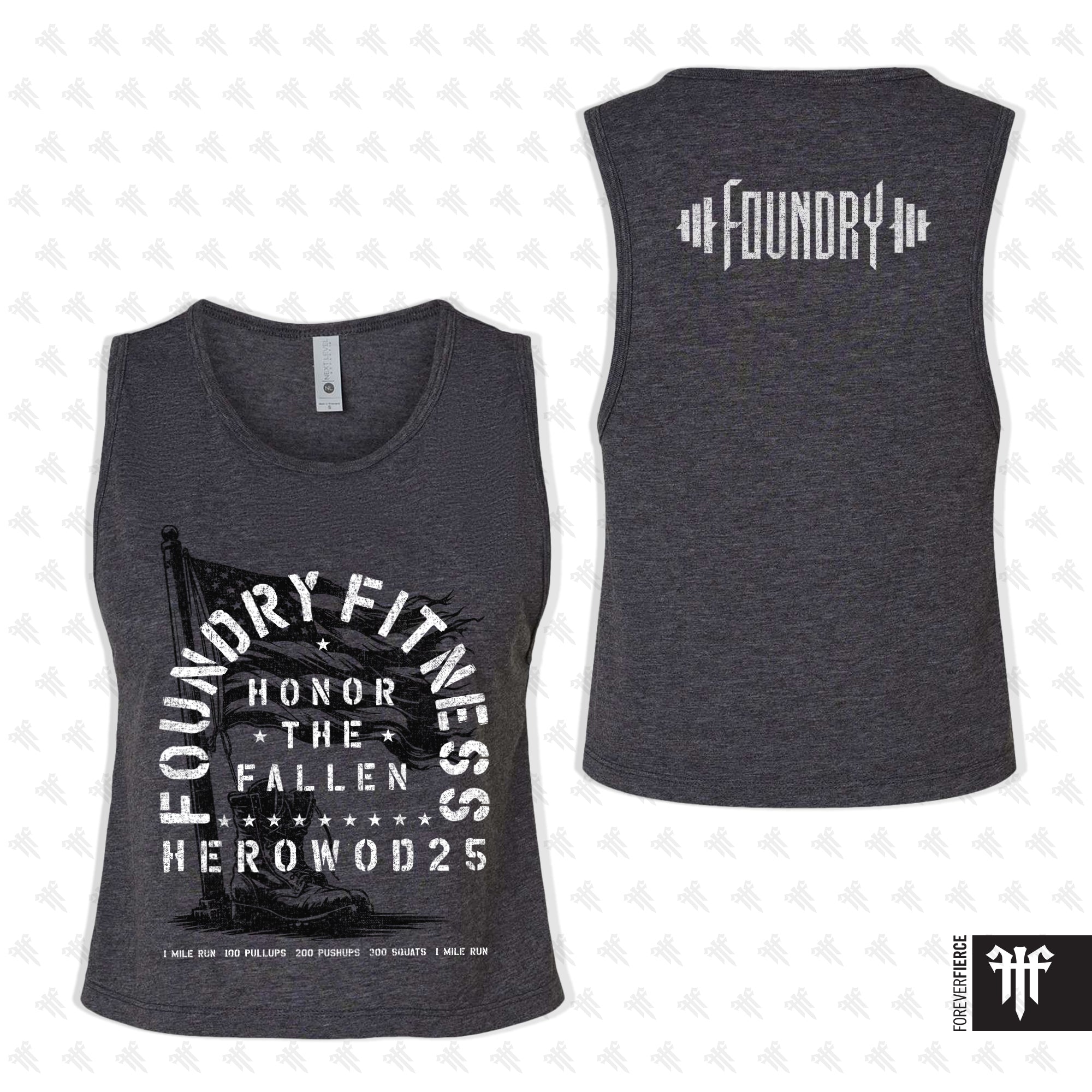 Foundry Fitness March 2025 Womens Crop Tank