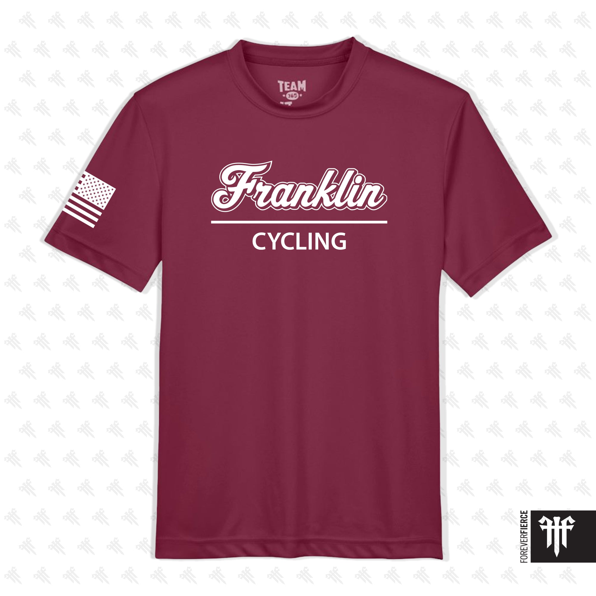 Franklin Cycling May 2026 Performance Youth Tee