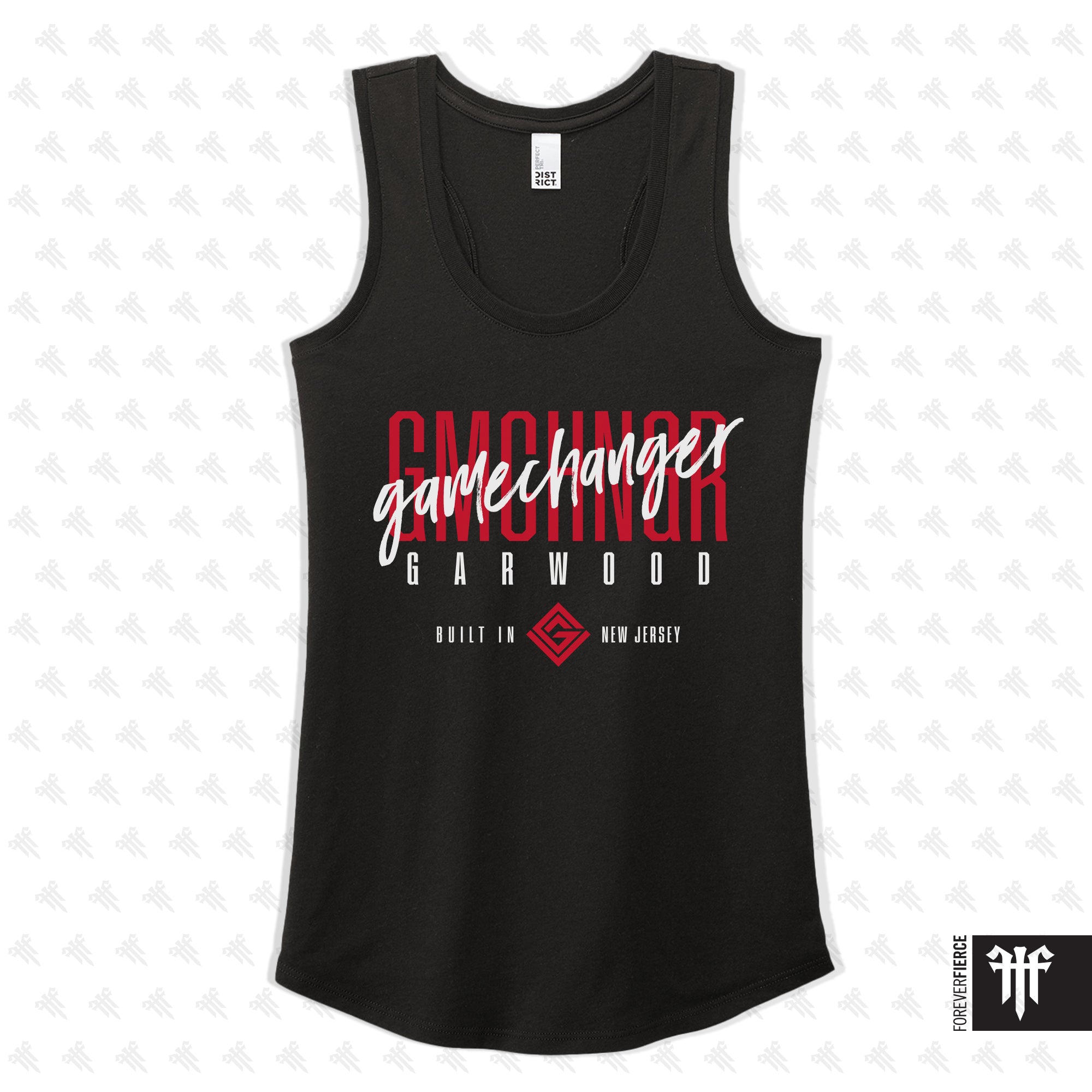 GameChanger Garwood July 2026 Womens Racerback - Black