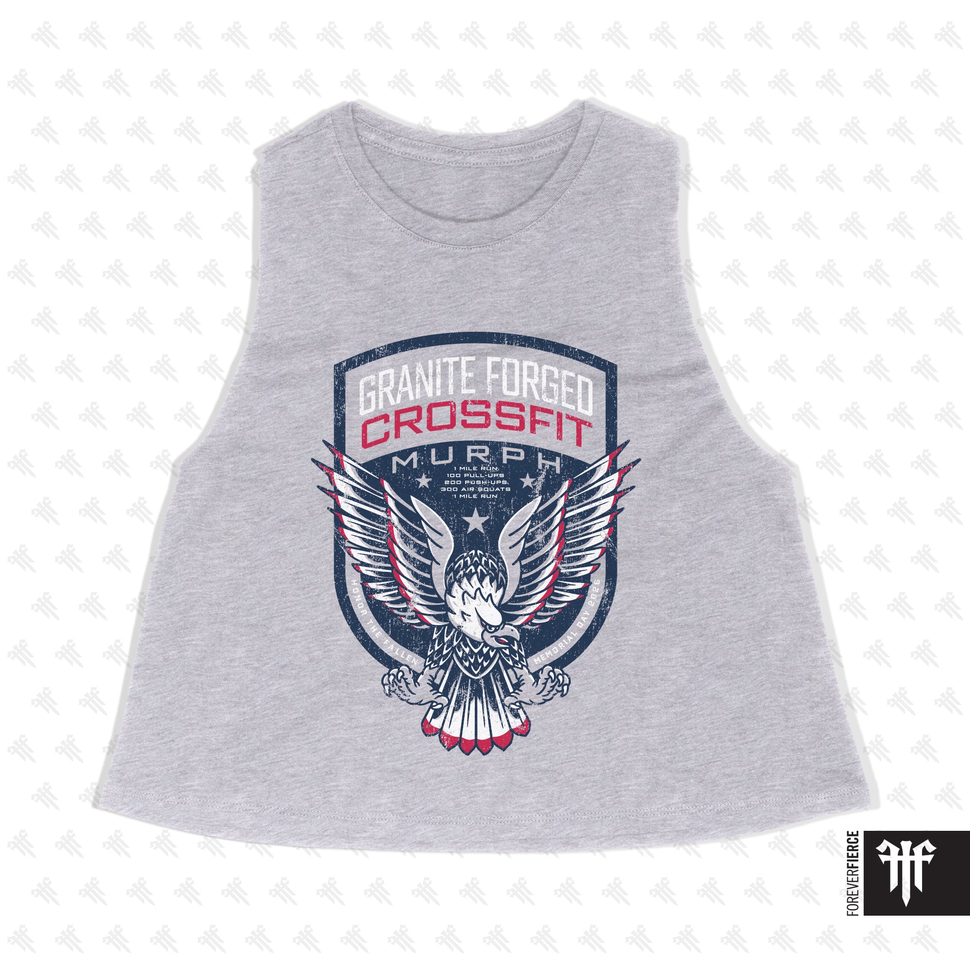 Granite Forged CrossFit March 2026 Womens Crop Tank