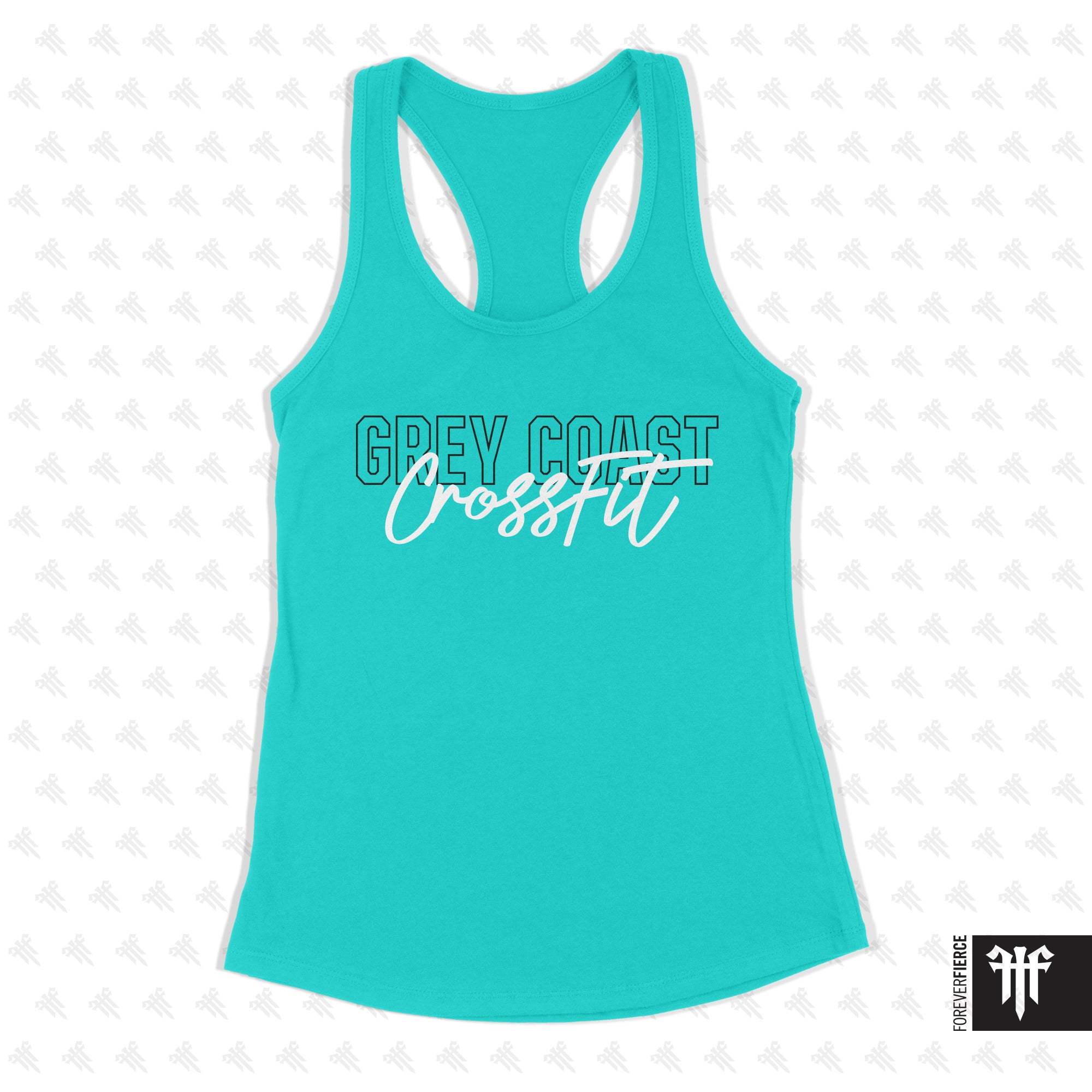 Grey Coast CrossFit June 2025 Womens Racerback
