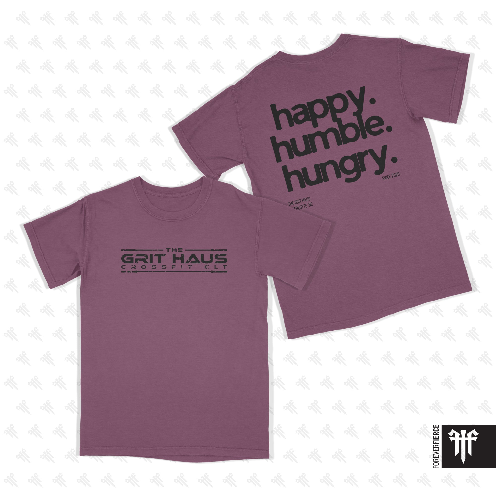 Grit Haus June 2026 Happy Humble Hungry Comfort Colors Tee