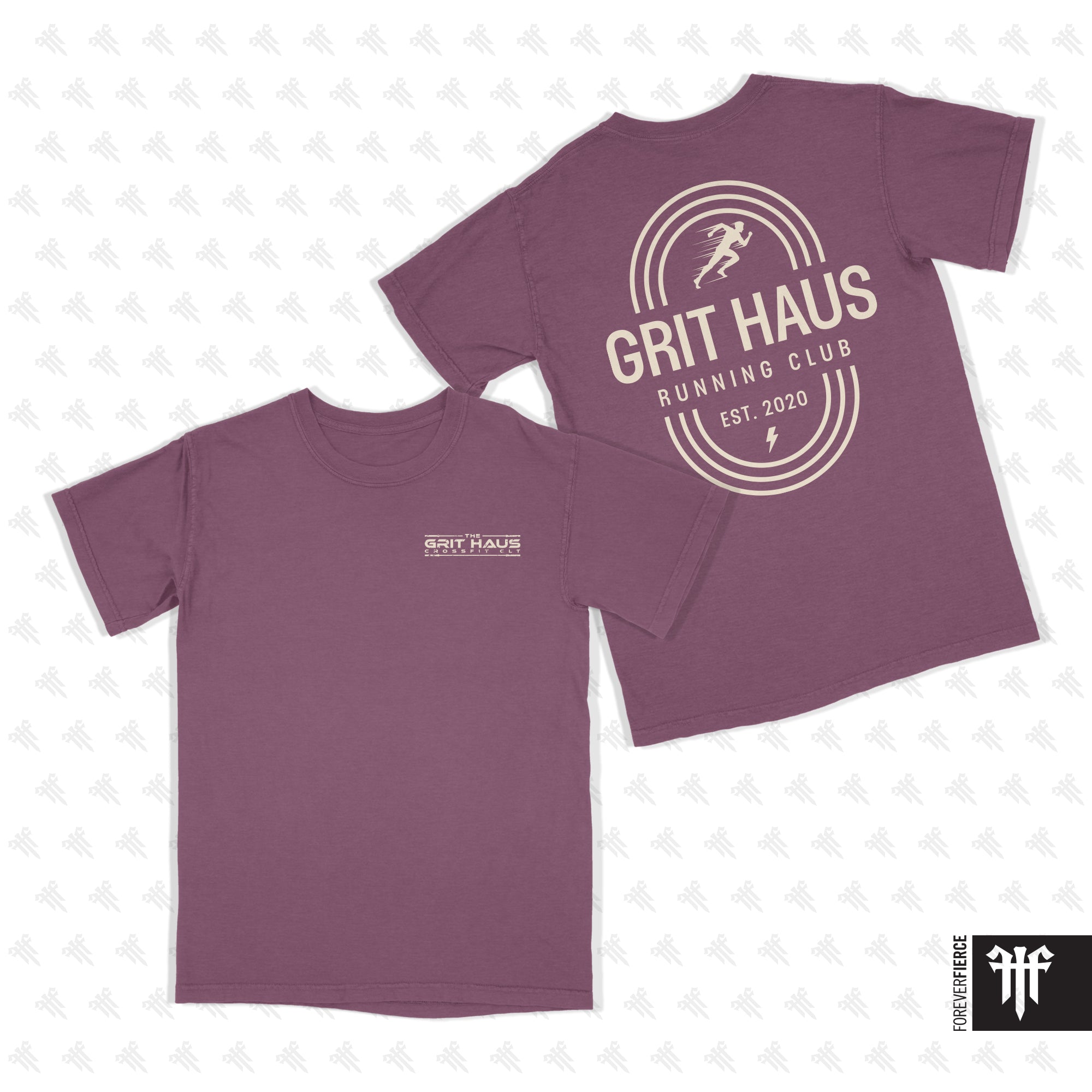 Grit Haus June 2026 Running Club Comfort Colors Tee