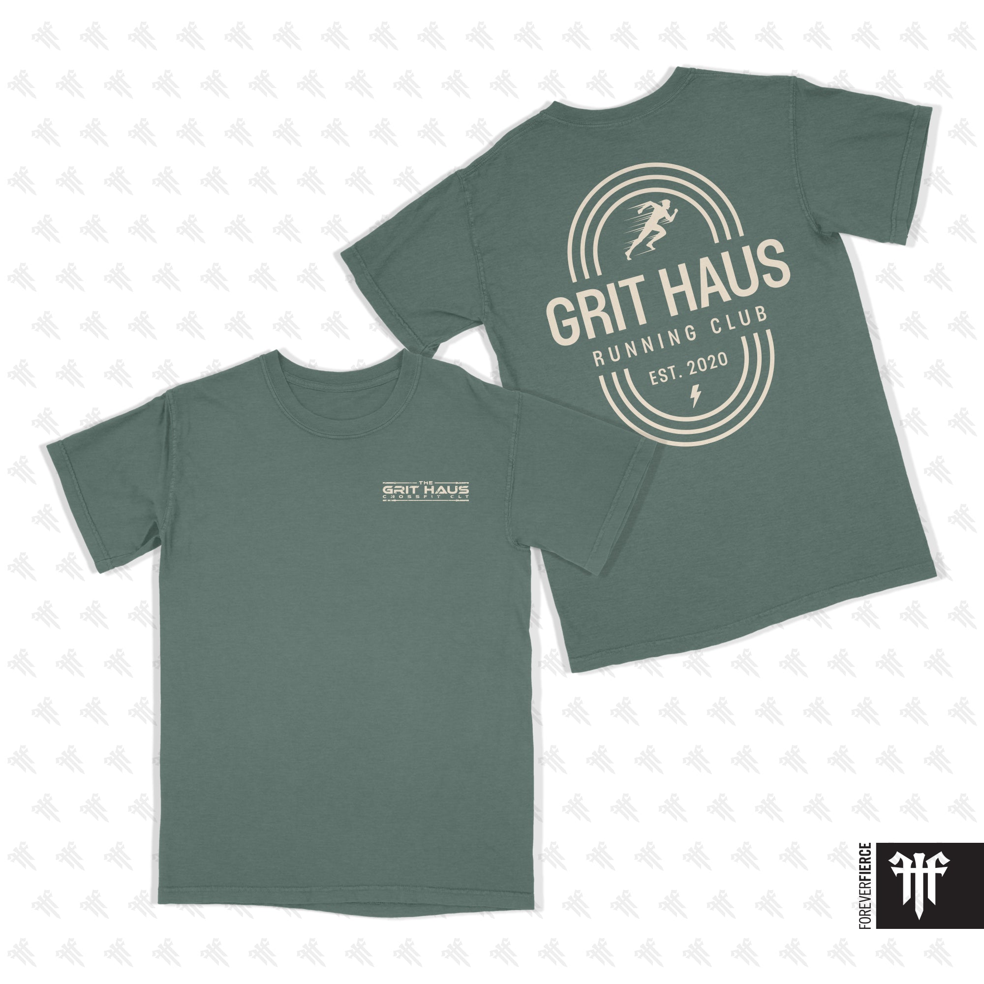 Grit Haus June 2026 Running Club Comfort Colors Tee