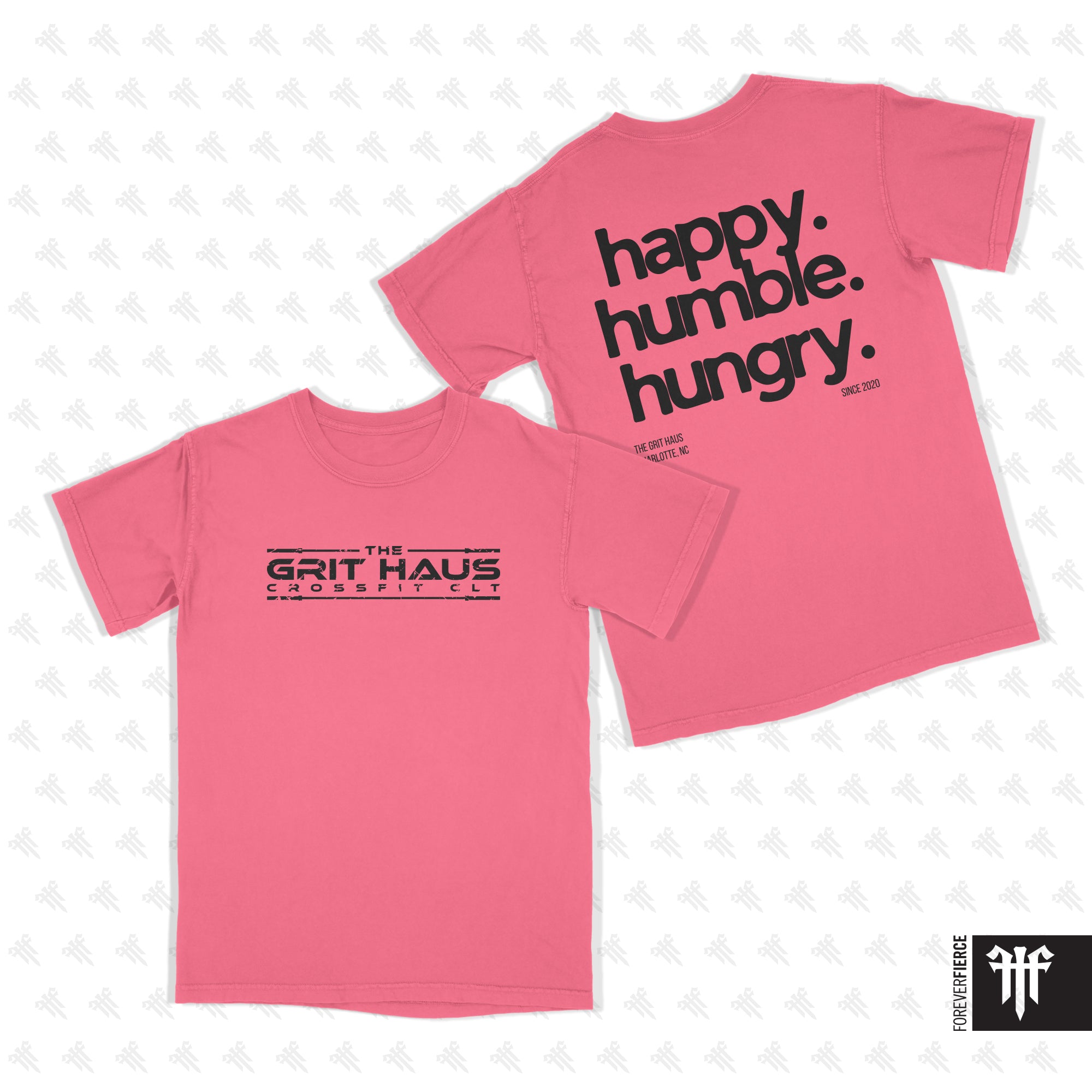 Grit Haus June 2026 Happy Humble Hungry Comfort Colors Tee