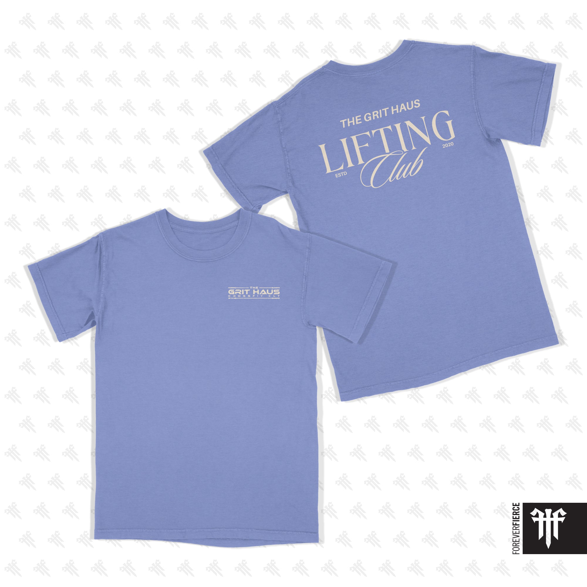 Grit Haus June 2026 Ivory Ink Lifting Club Comfort Colors Tee