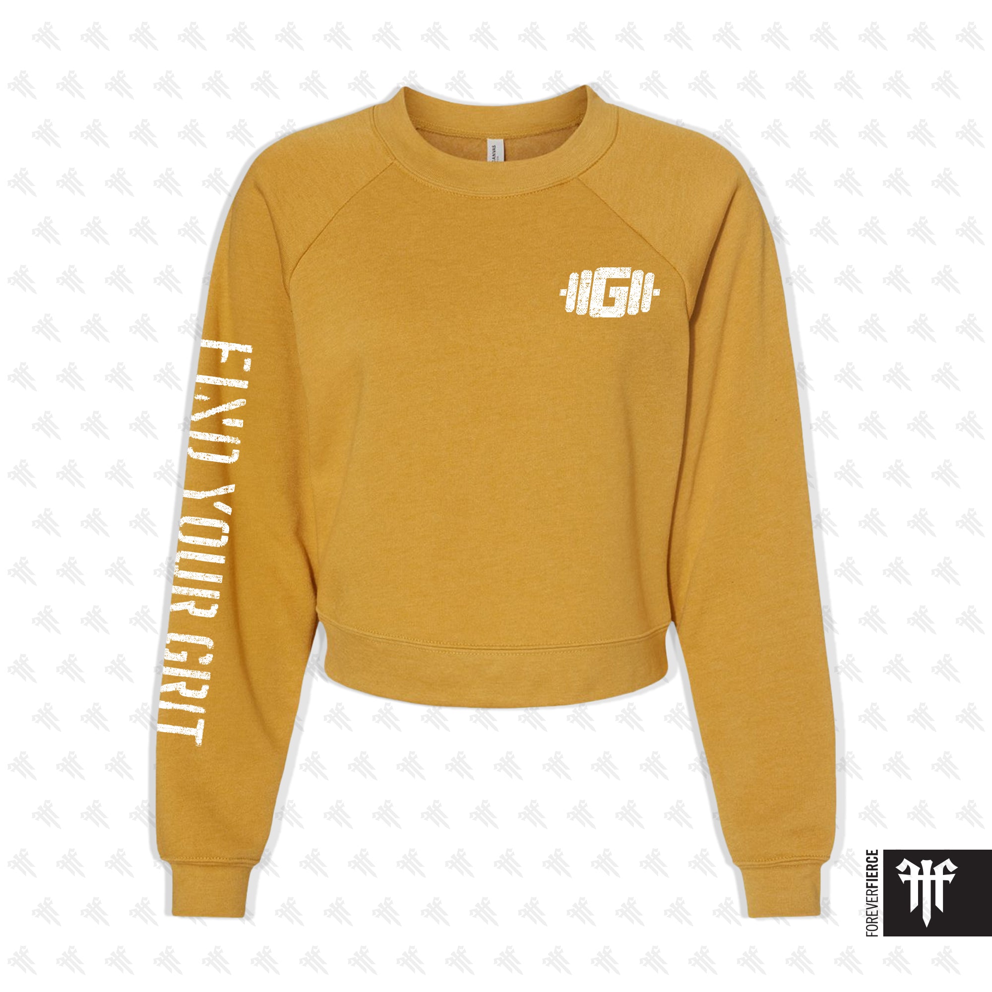 GRIT January 2026 Womens Crop Crewneck