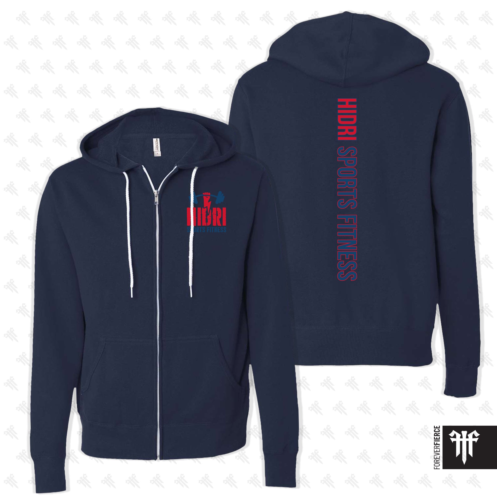 Hidri Sports Fitness May 2026 Full-Zip Hoodie