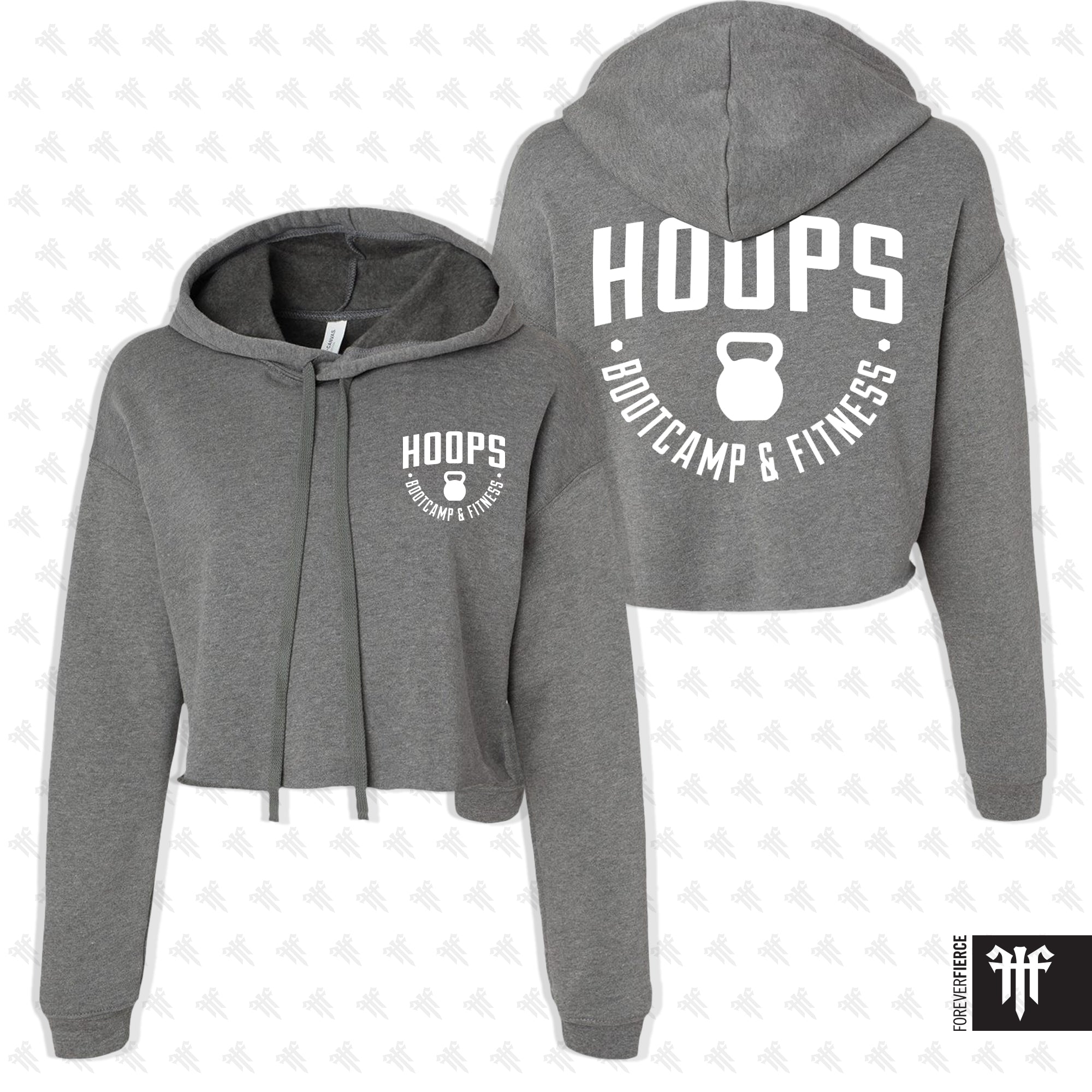 Hoops September 2025 Womens Crop Pullover