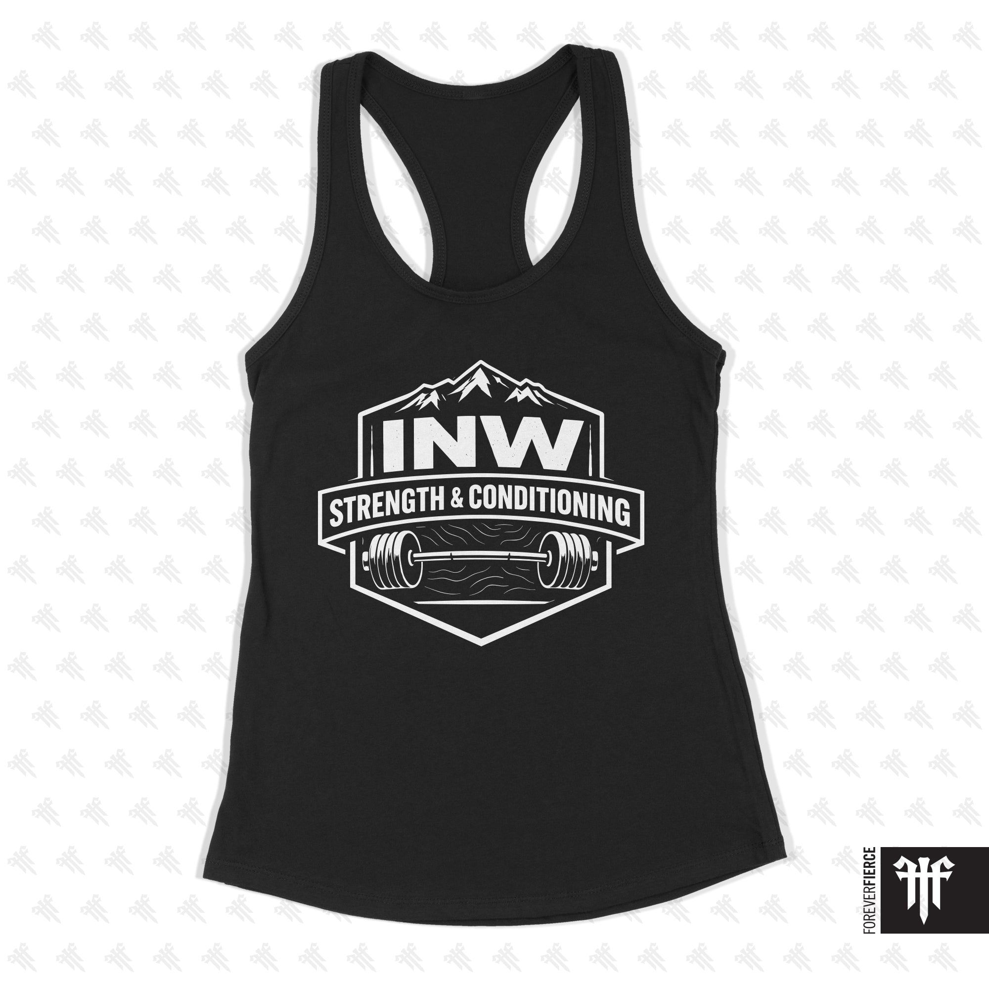 INW Strength and Conditioning March 2026 Womens Racerback