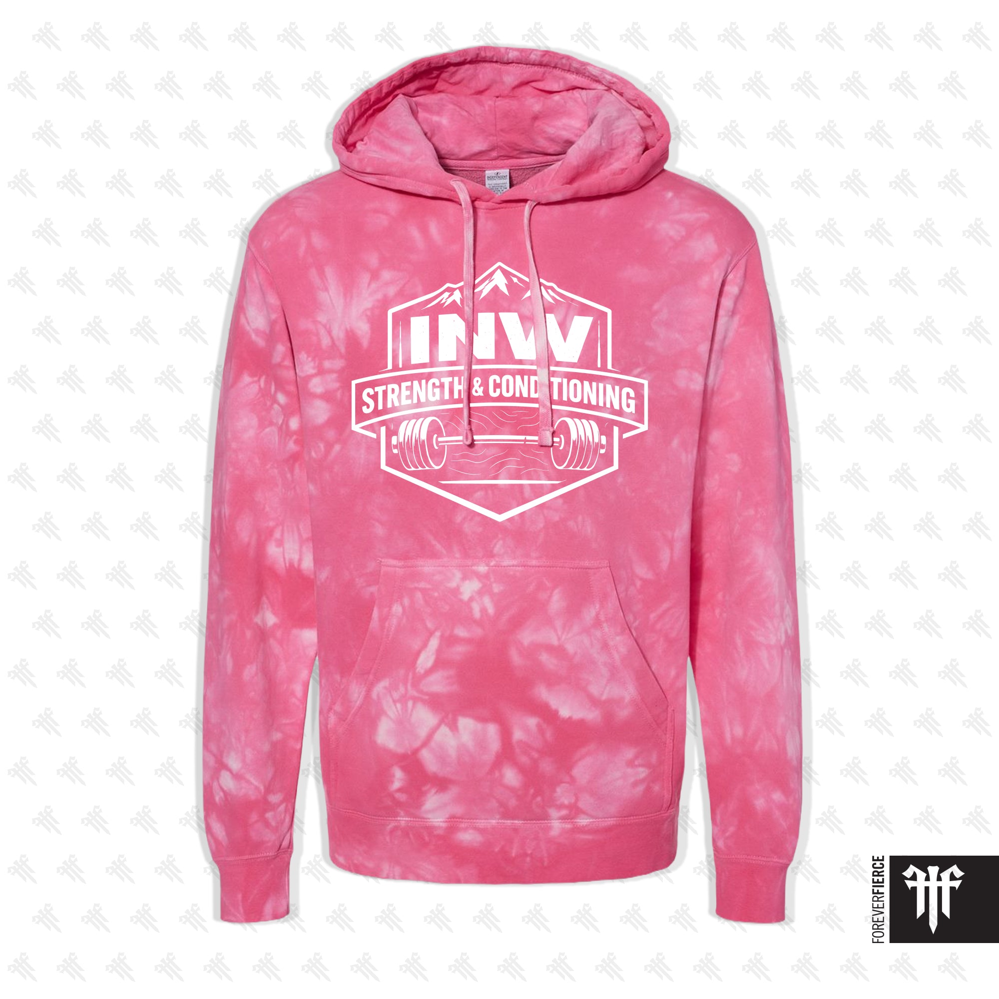 INW Strength and Conditioning March 2026 Tie-Dyed Pullover