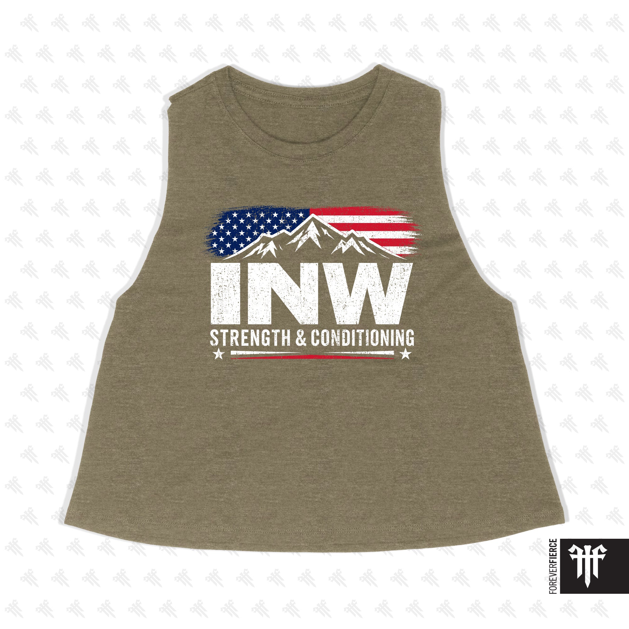 INW May 2026 Womens Crop Tank