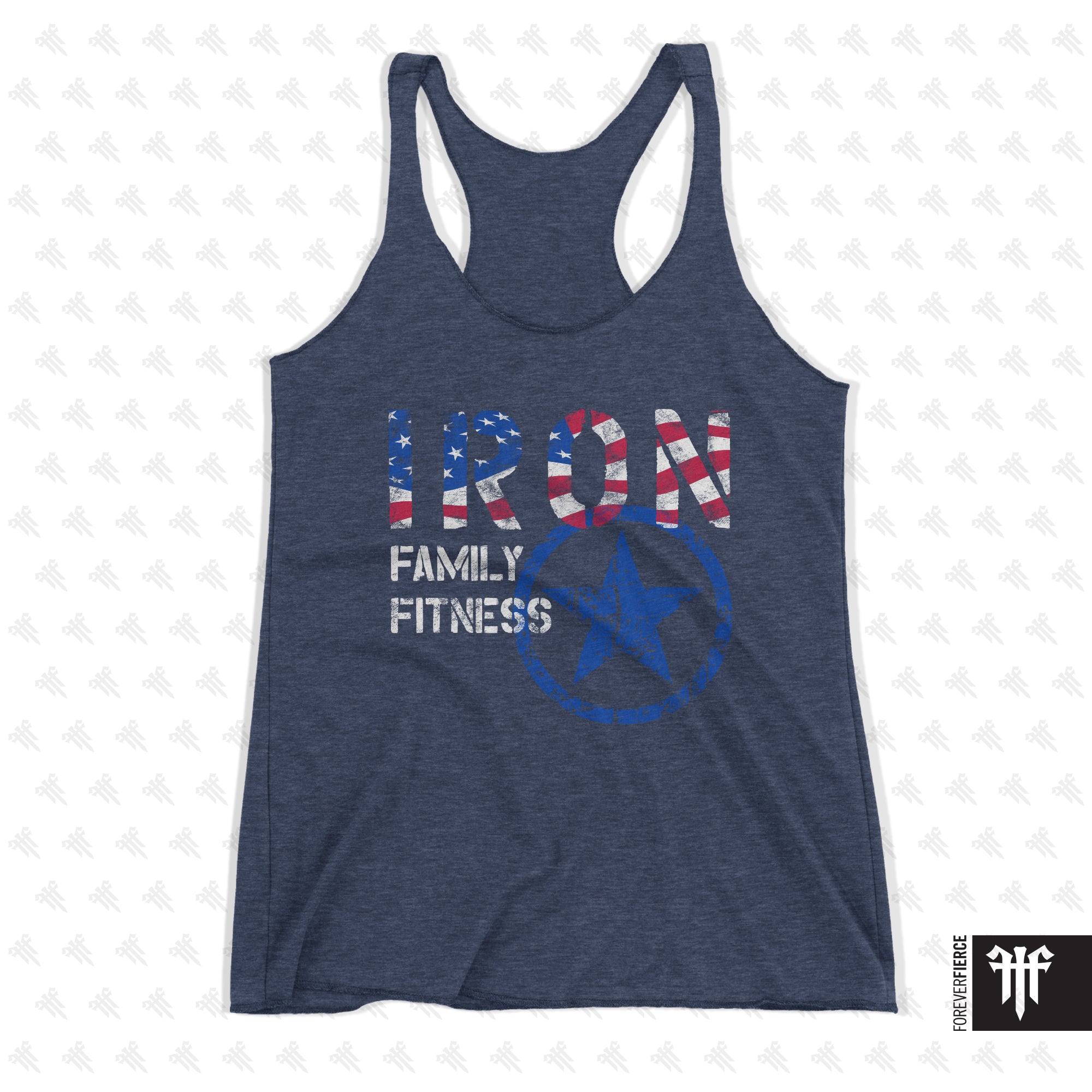 Iron Family Fitness April 2026 Womens Racerback