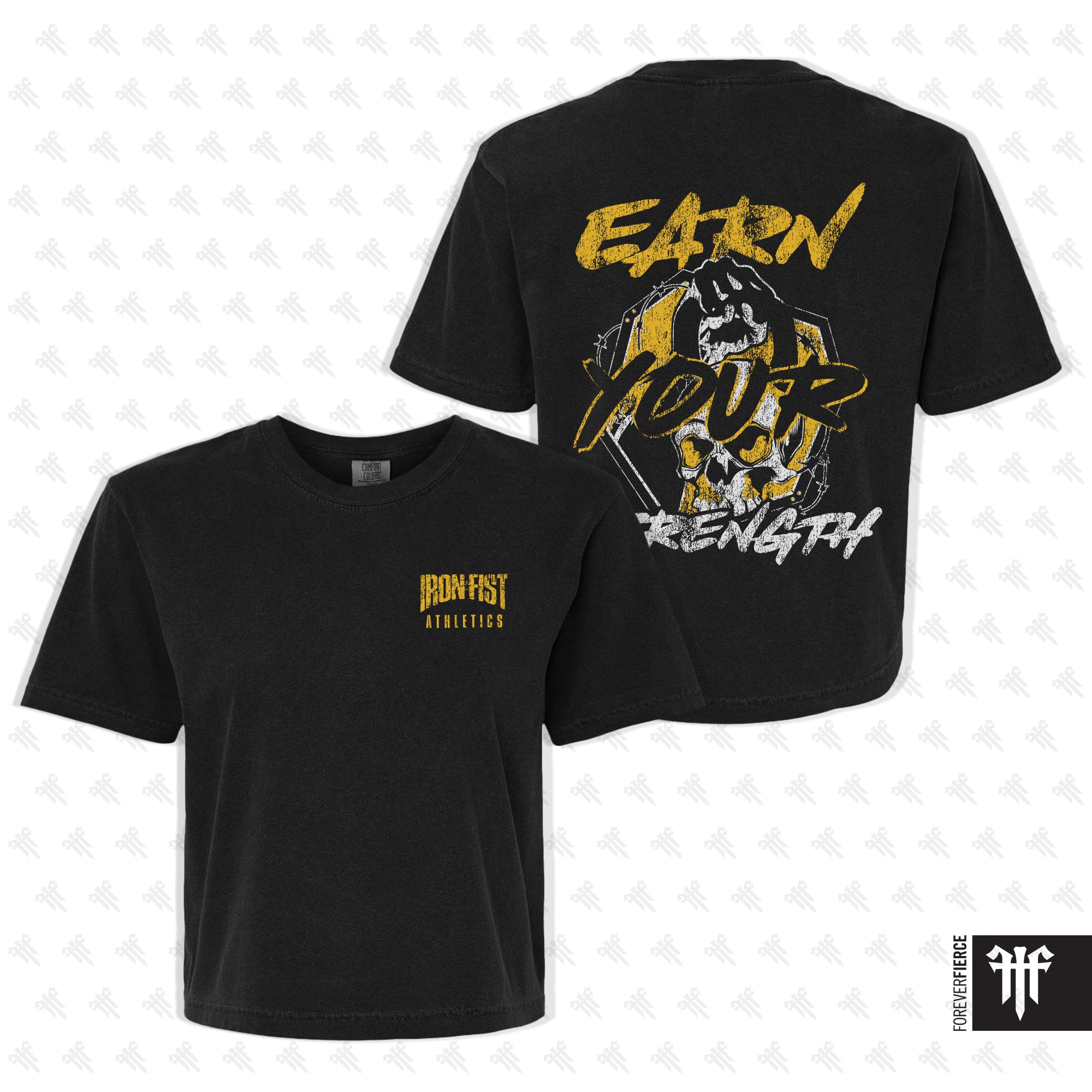 Iron Fist Athletics March 2026 Womens Boxy Tee