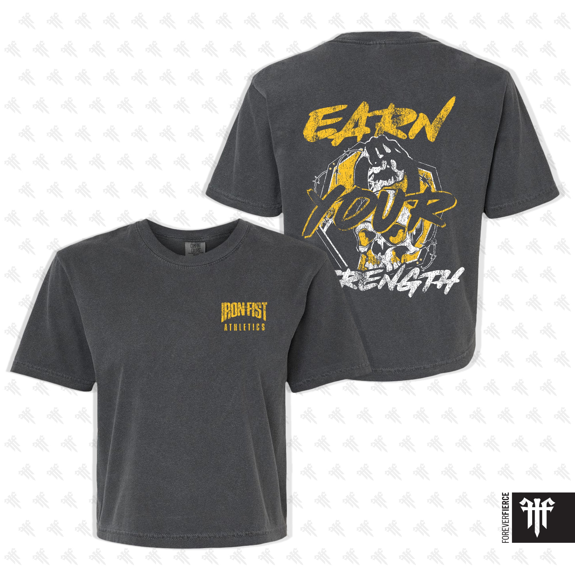 Iron Fist Athletics March 2026 Womens Boxy Tee