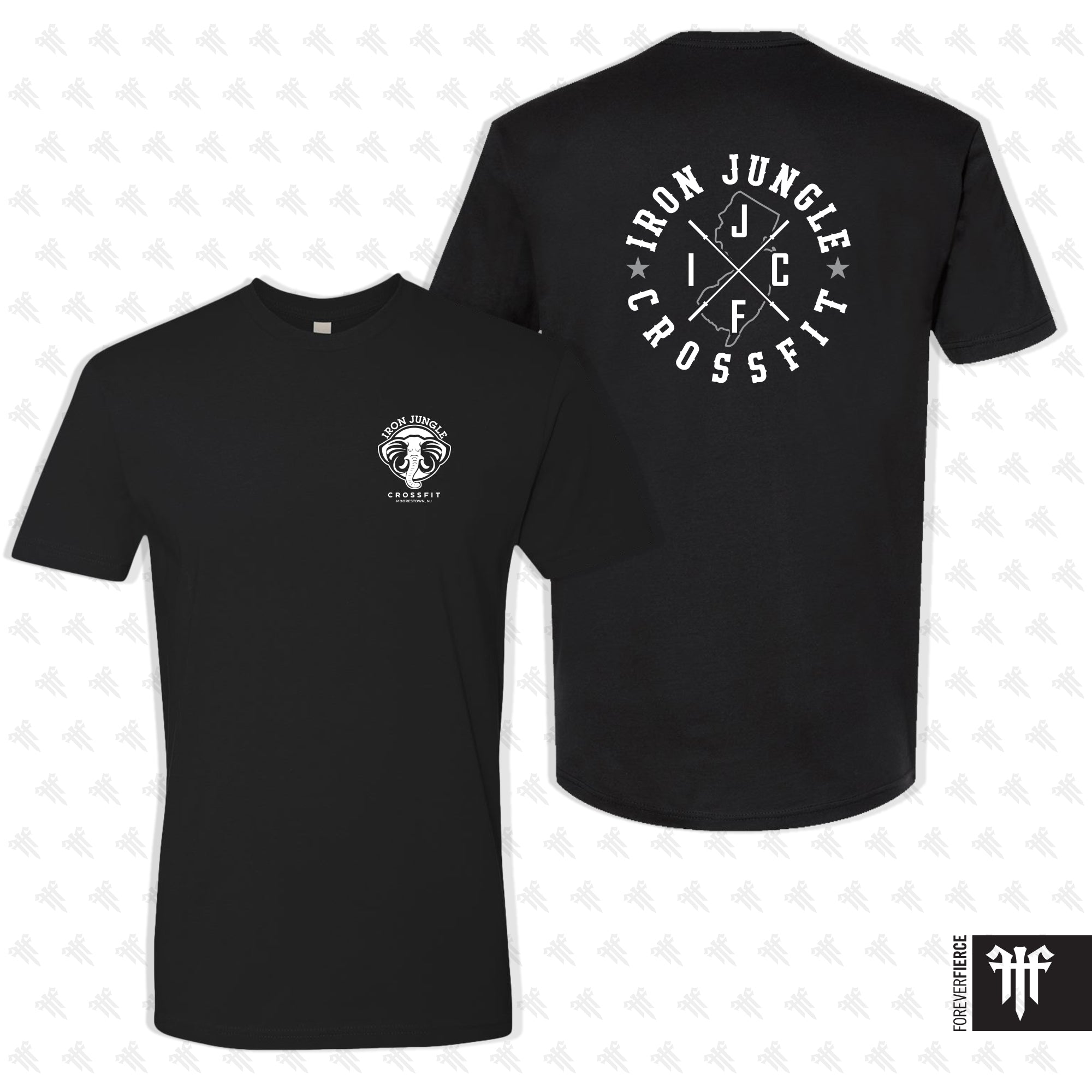 Iron Jungle CrossFit March 2026 Barbell/NJ Tee