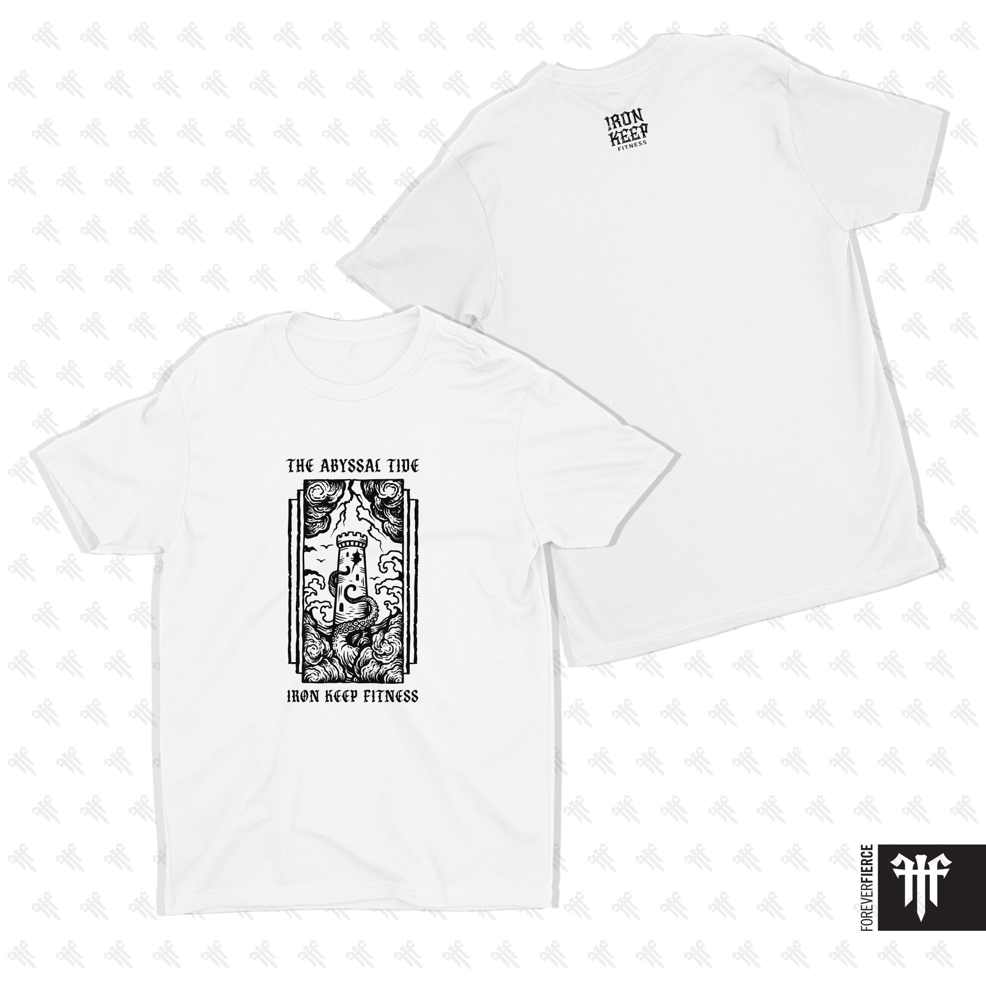 Iron Keep Fitness July 2026 White Tee
