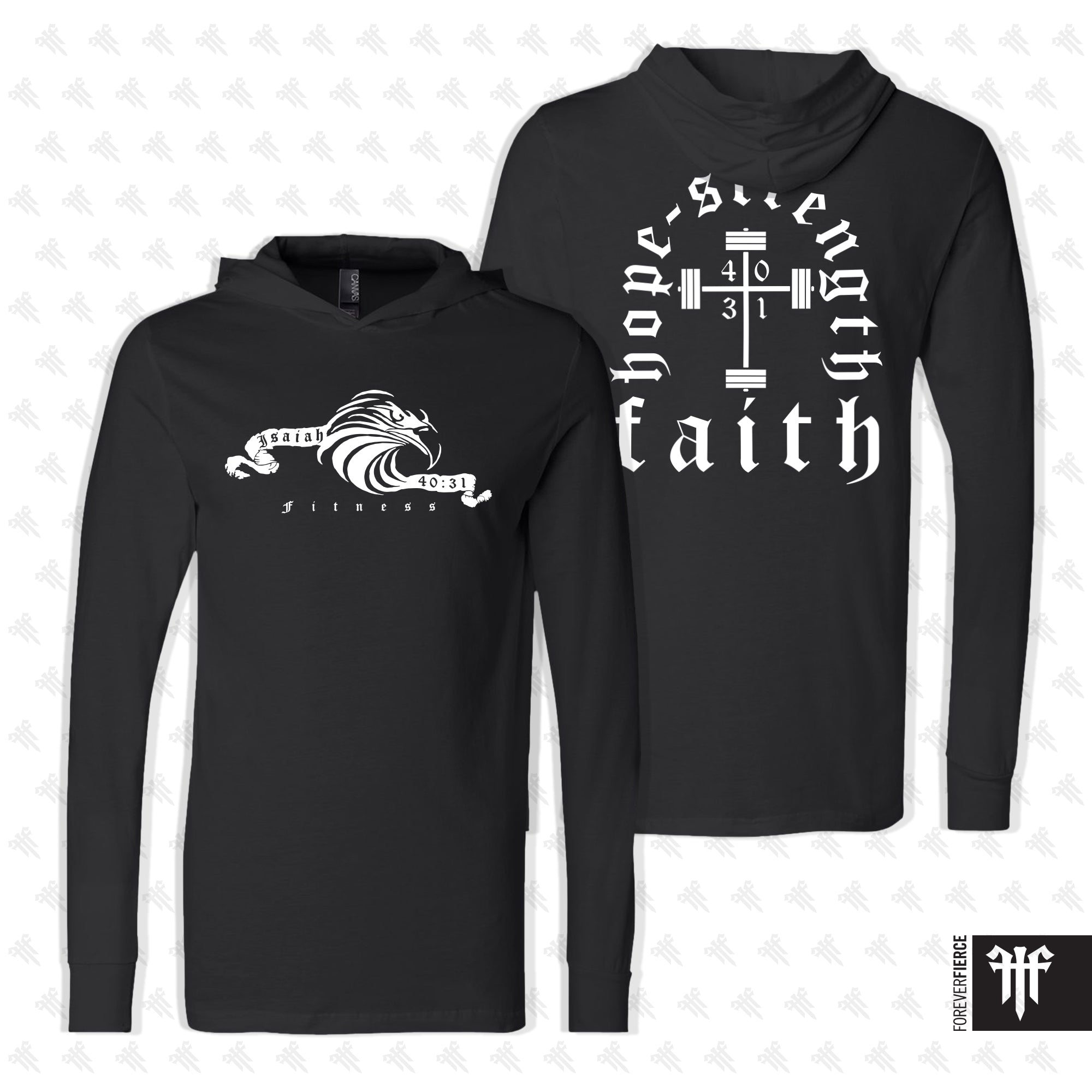 Isaiah 40:31 Fitness November 2025 Longsleeve Hoodie