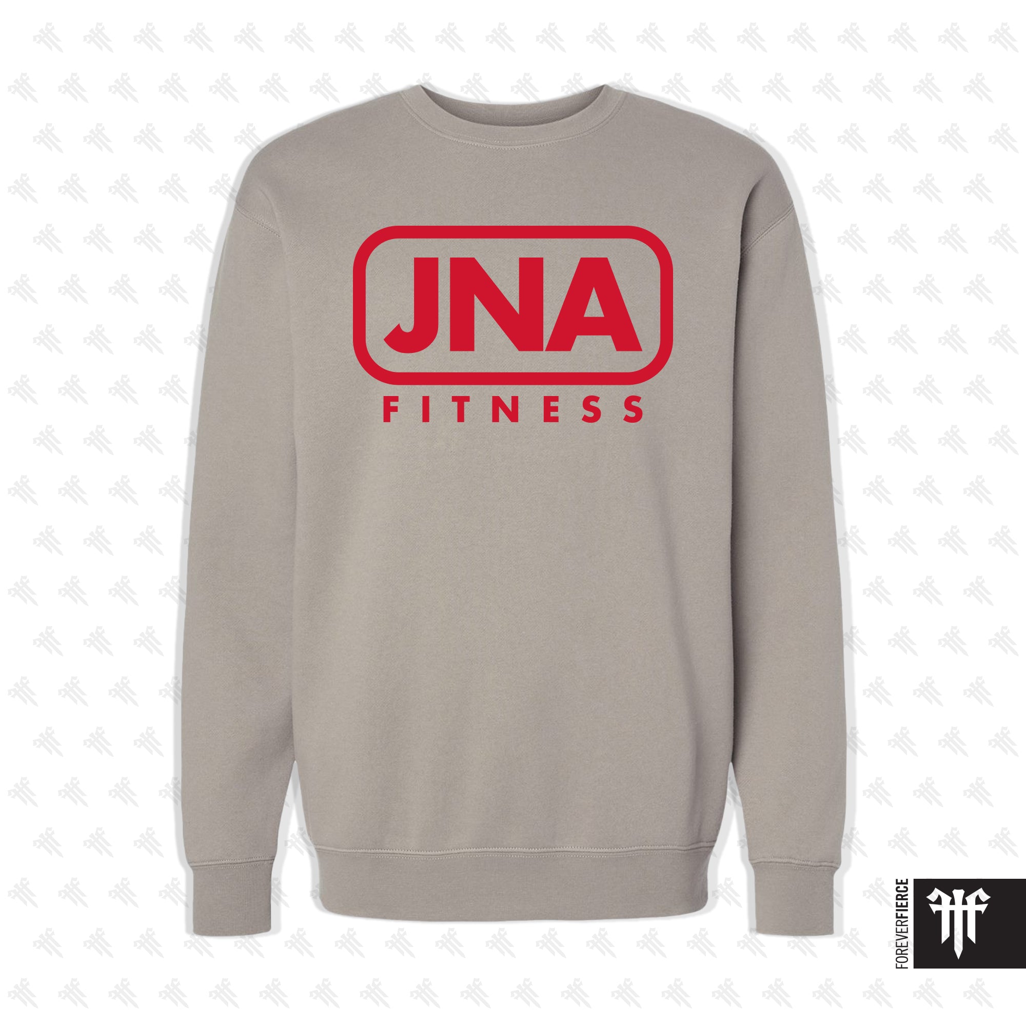 JNA Wyckoff October 2025 Classic Red Logo Crewneck