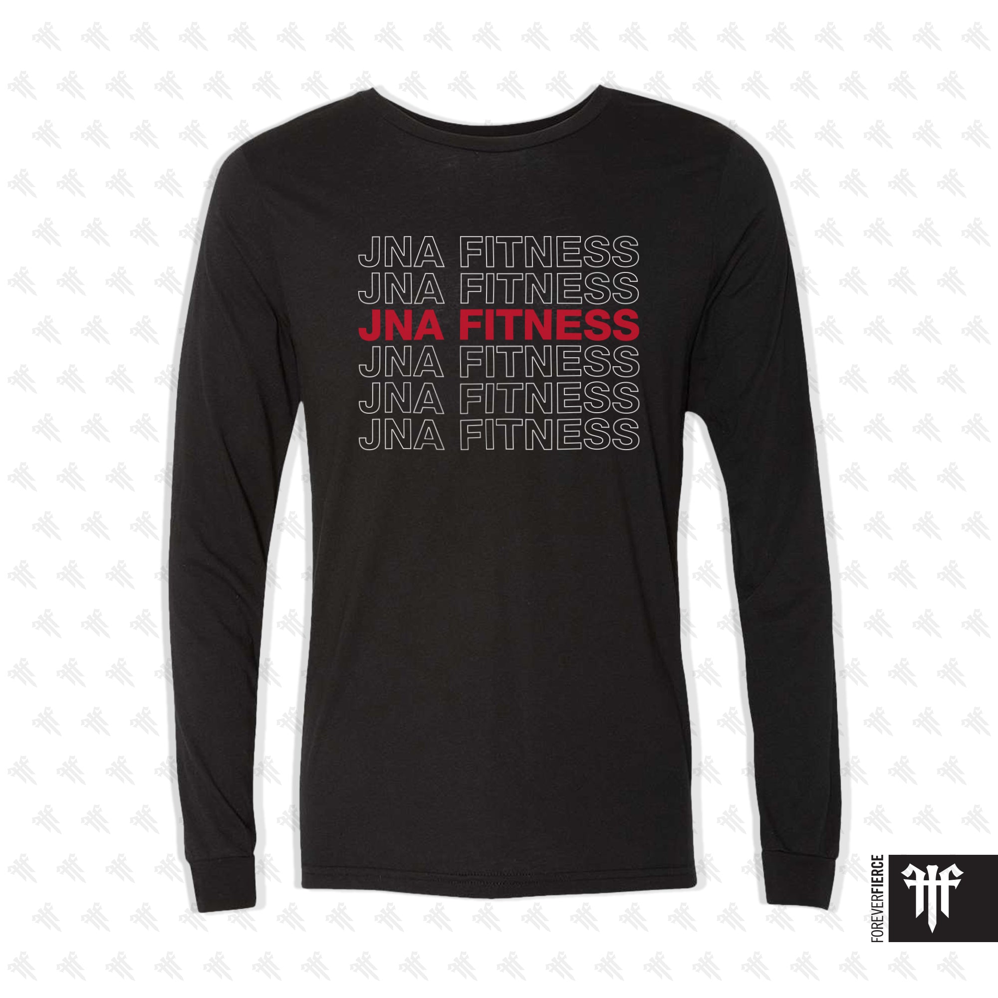 JNA Wyckoff October 2025 Stacked Text Longsleeve