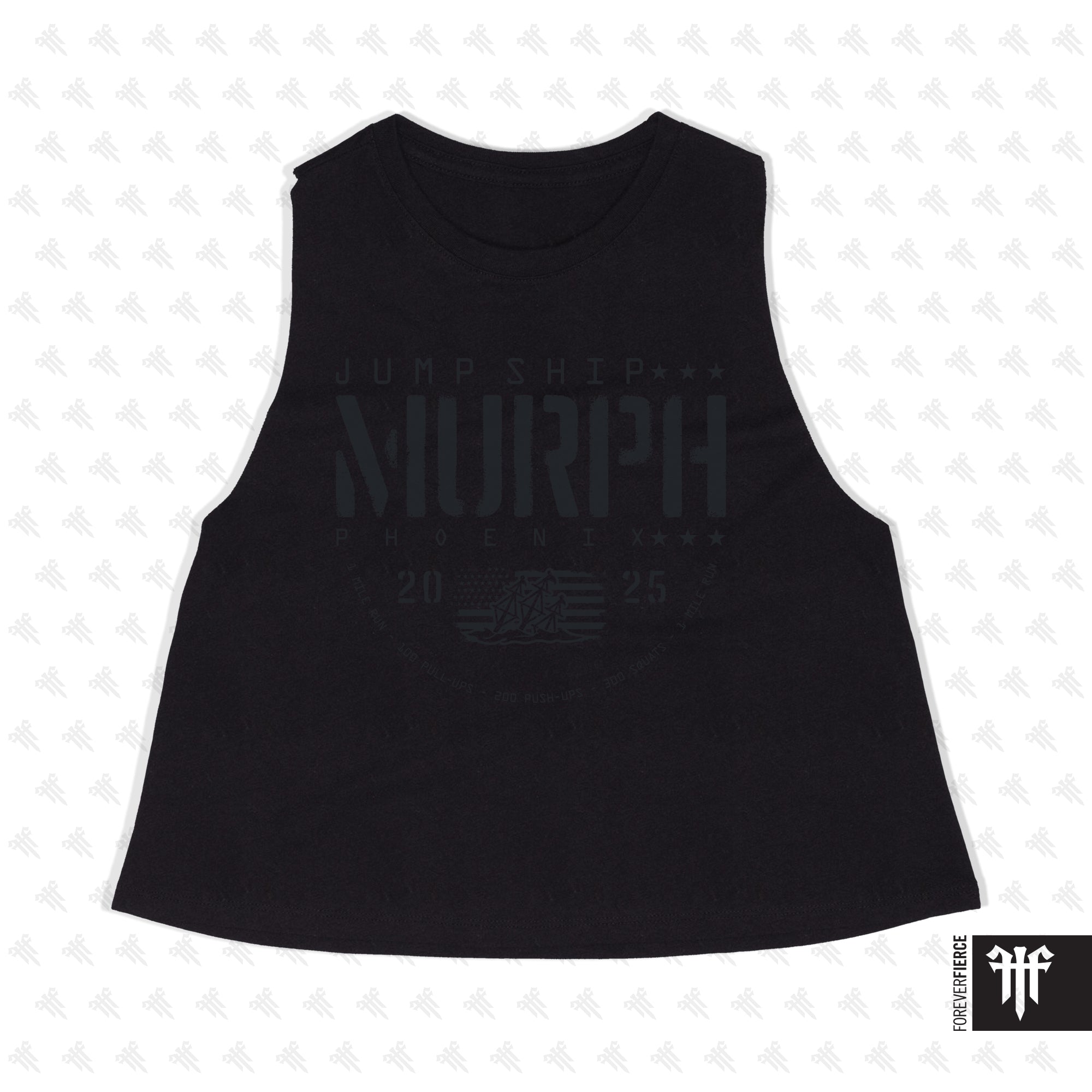 Jump Ship Phoenix April 2025 Womens Crop Tank