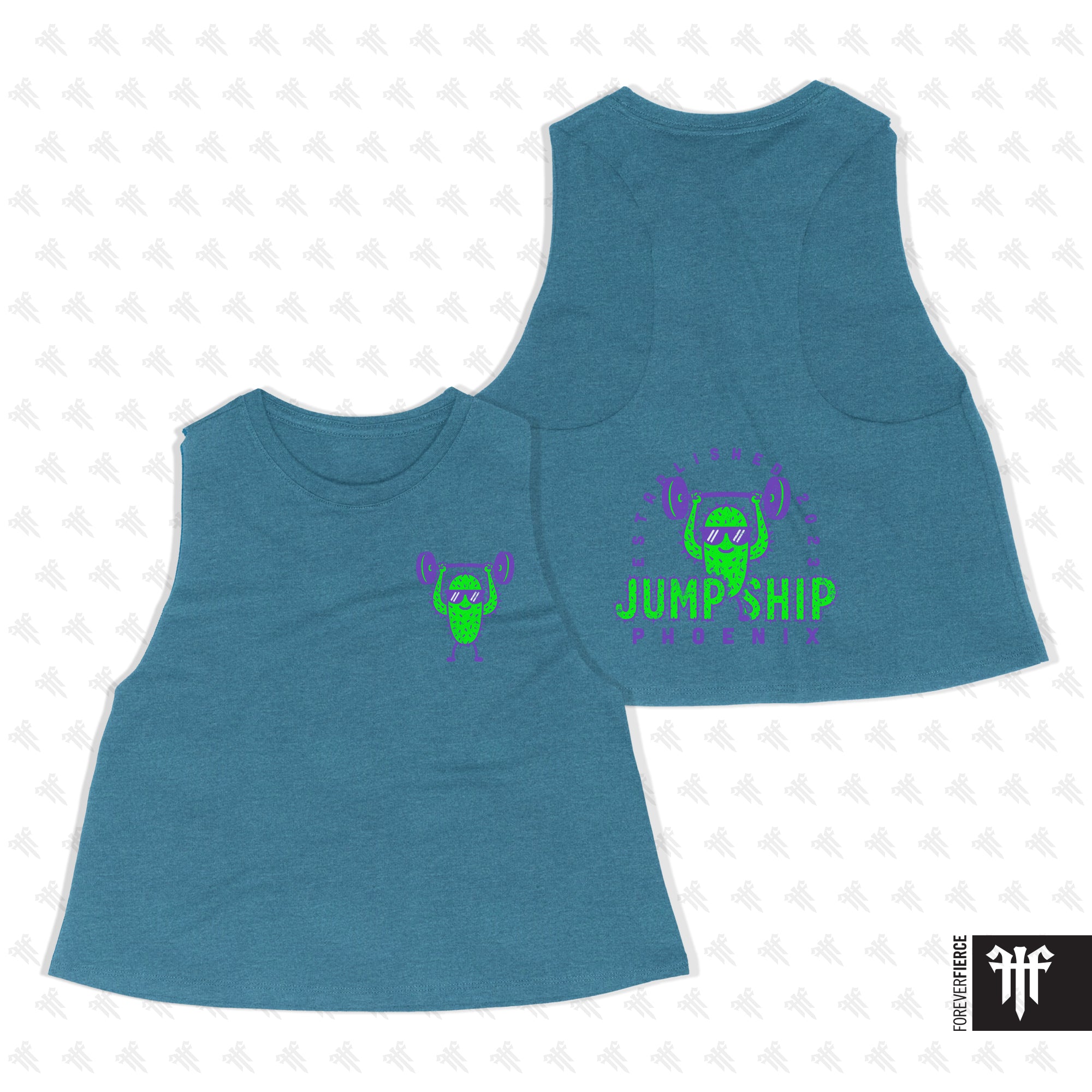 Jump Ship Phoenix August 2025 Womens Crop Tank