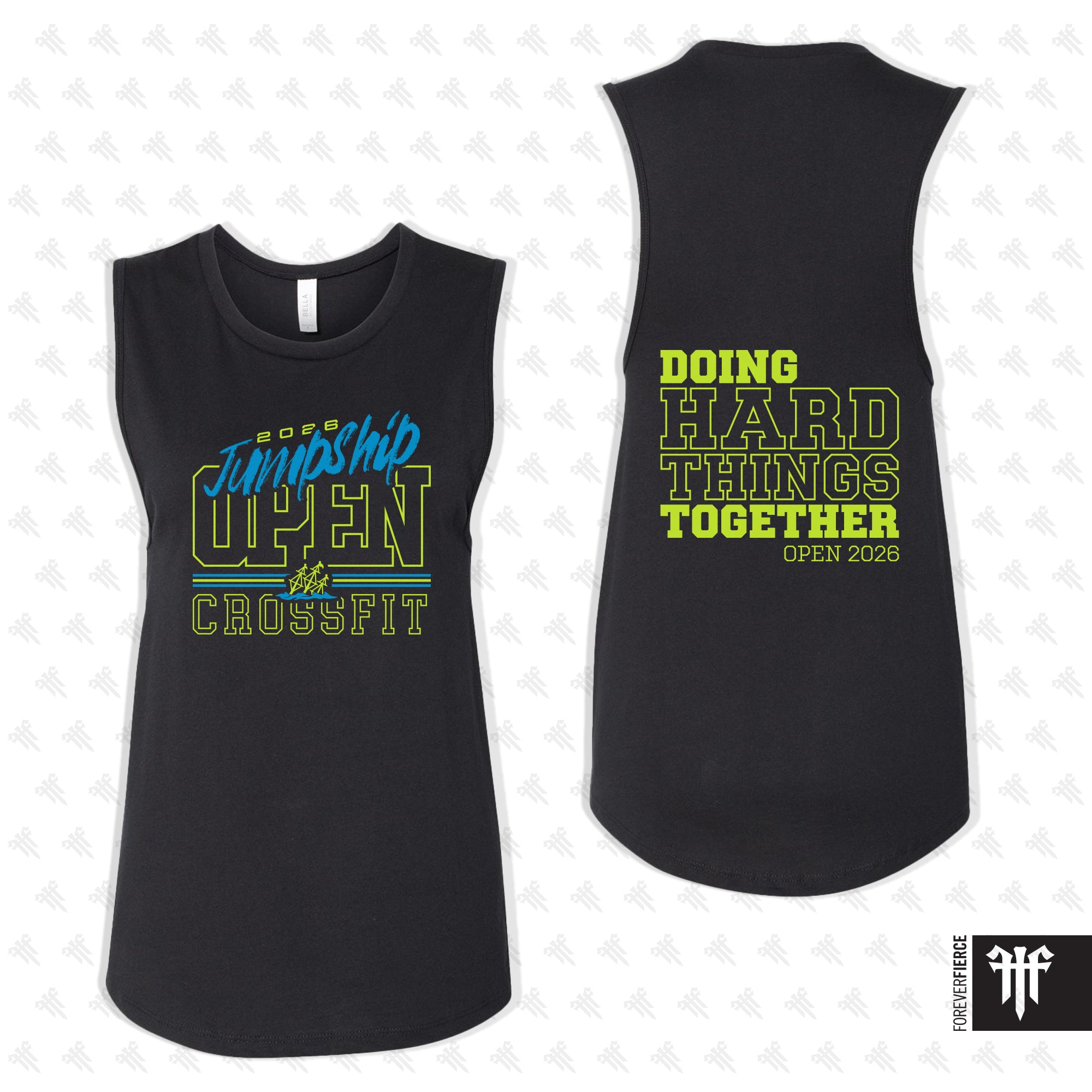 Jump Ship Phoenix Open January 2026 Womens Muscle Tank