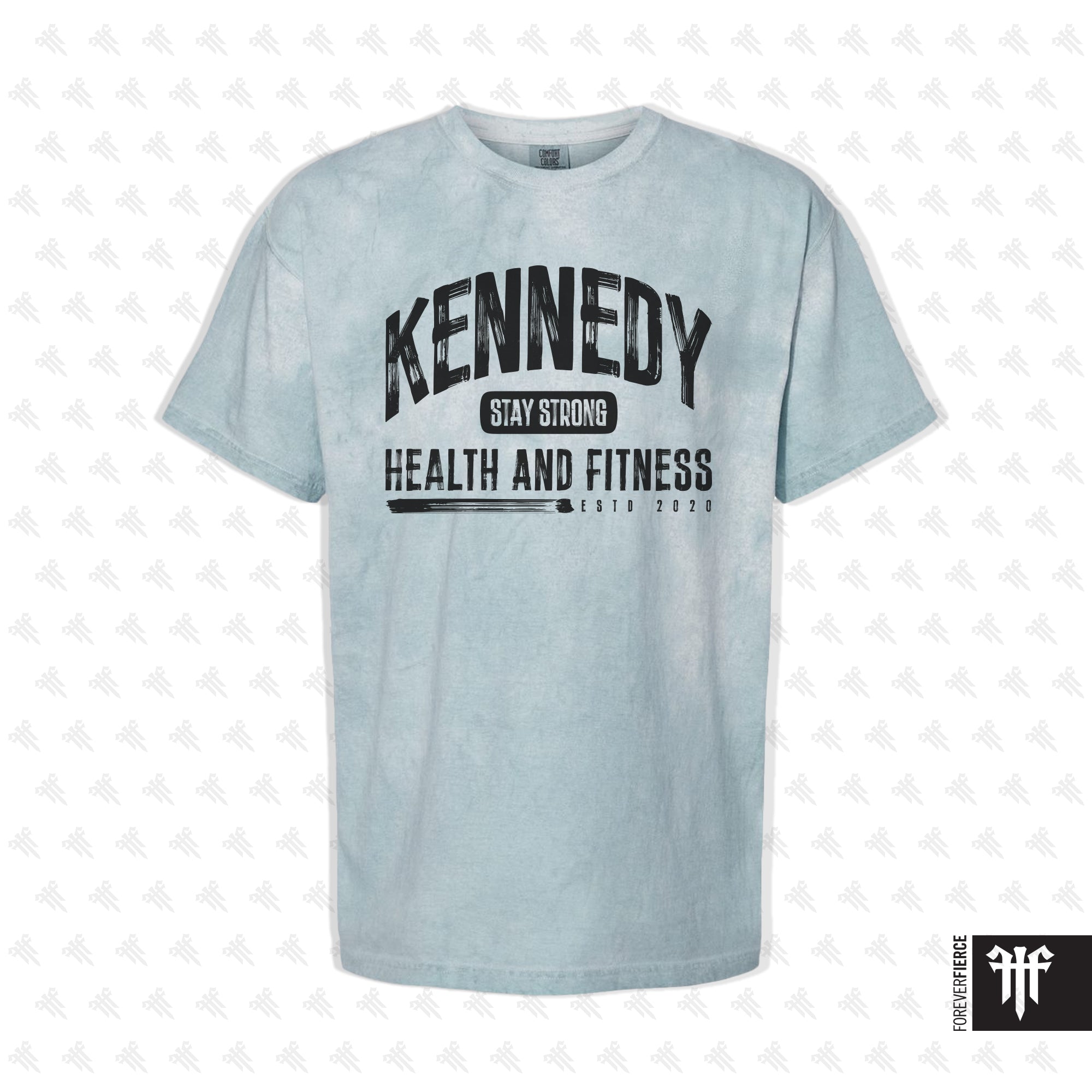 Kennedy Health and Fitness March 2026 Tie-Dyed Tee