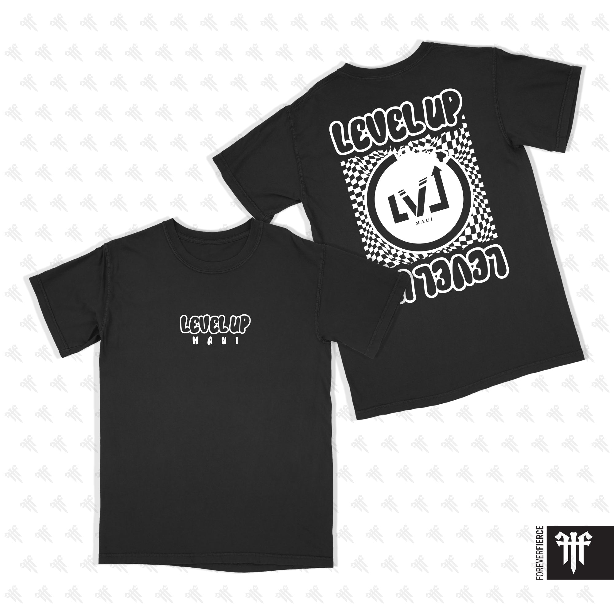 Level Up Maui July 2026 Comfort Colors Tee - Black