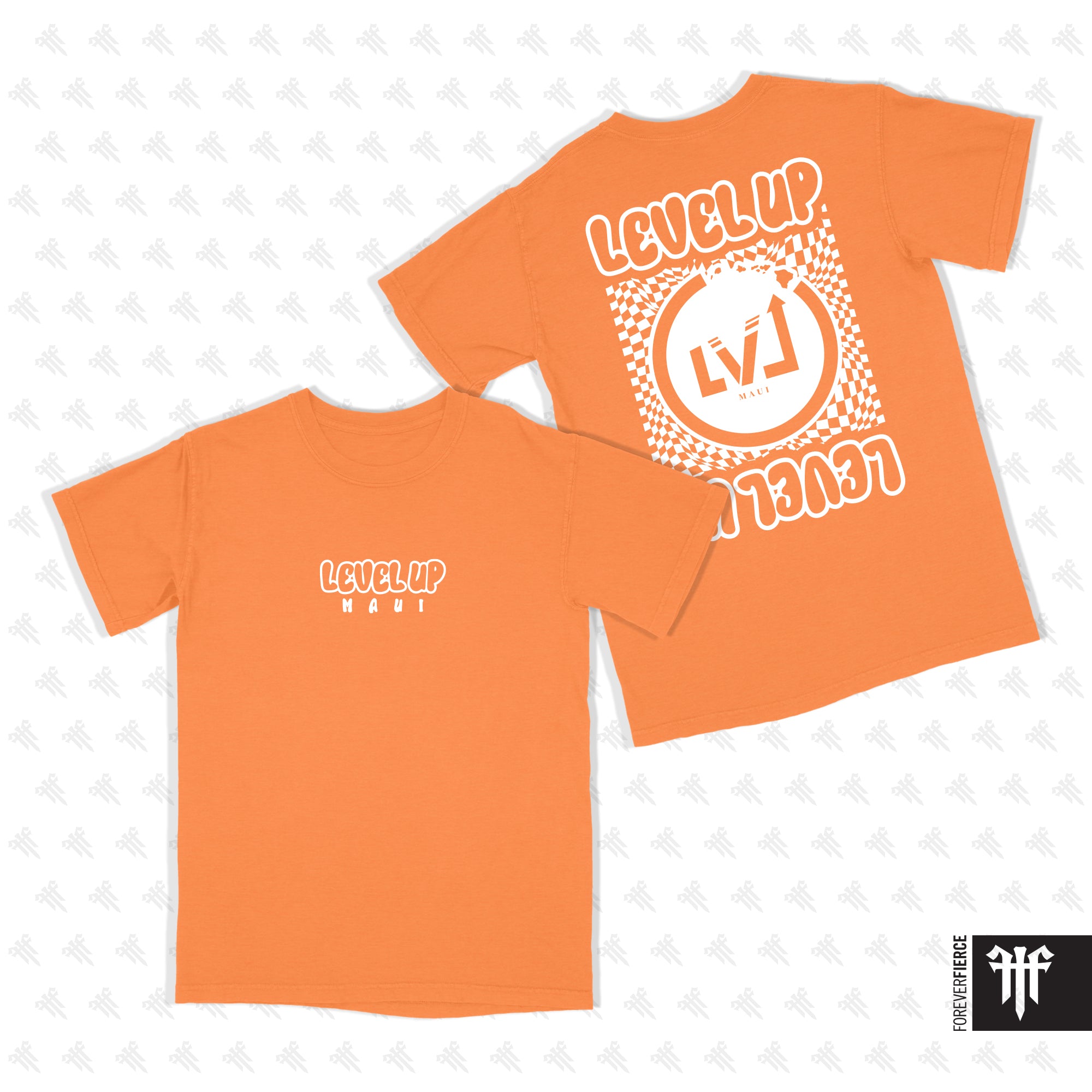Level Up Maui July 2026 Comfort Colors Tee - Melon