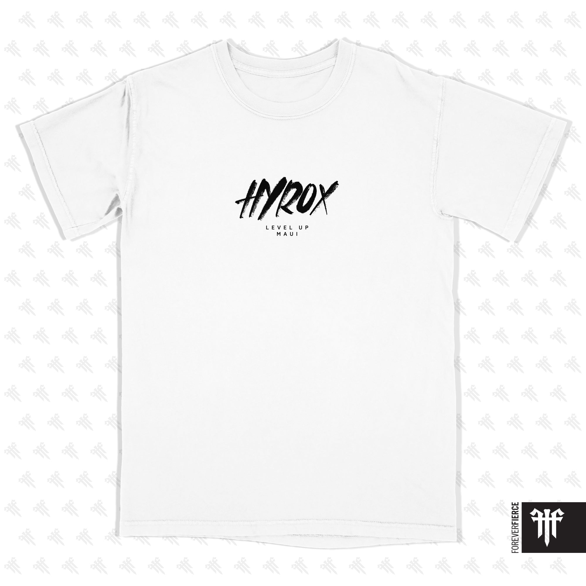 Level Up Maui July 2026 Hyrox Comfort Colors Tee - White