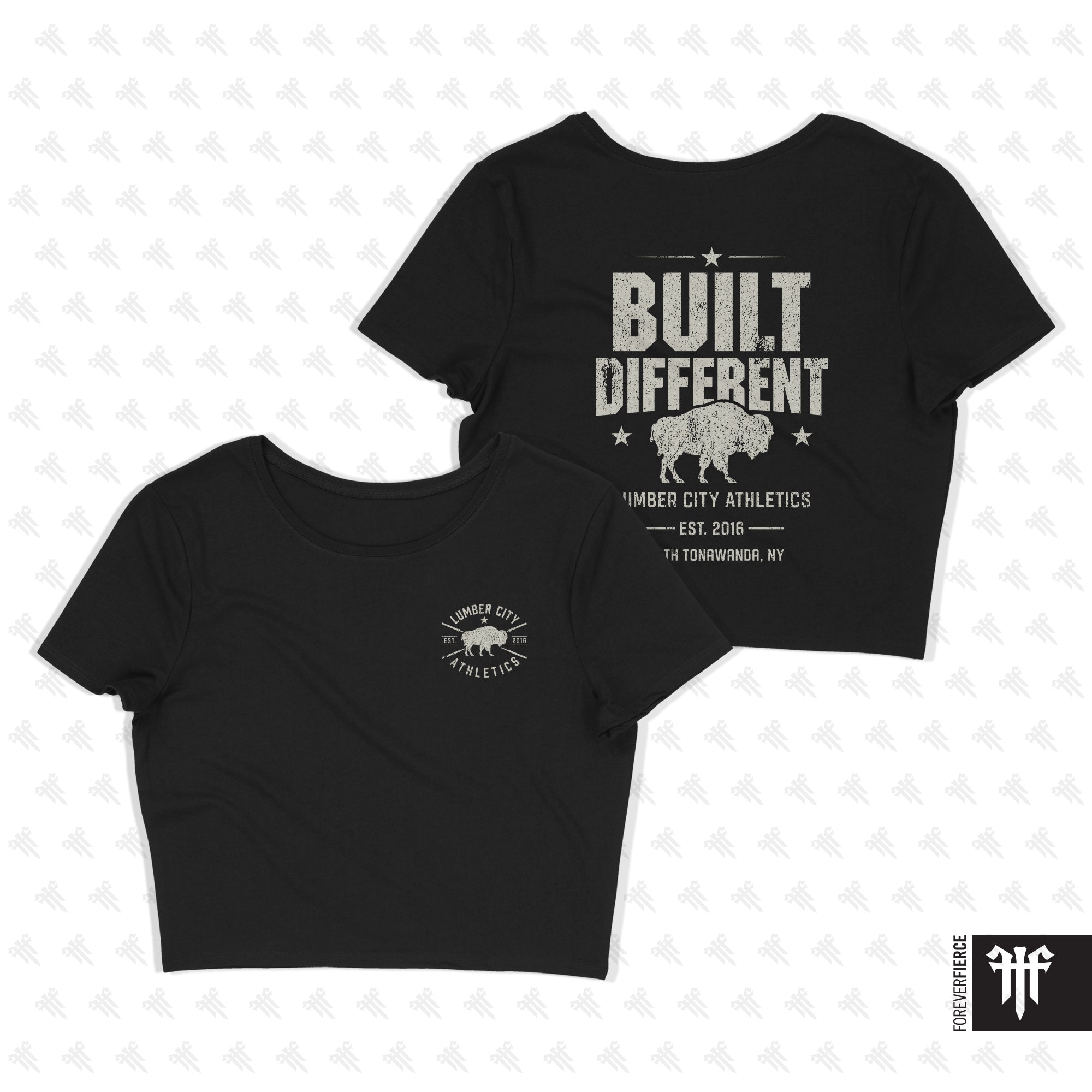 Lumber City Athletics June 2026 Womens Crop Tee