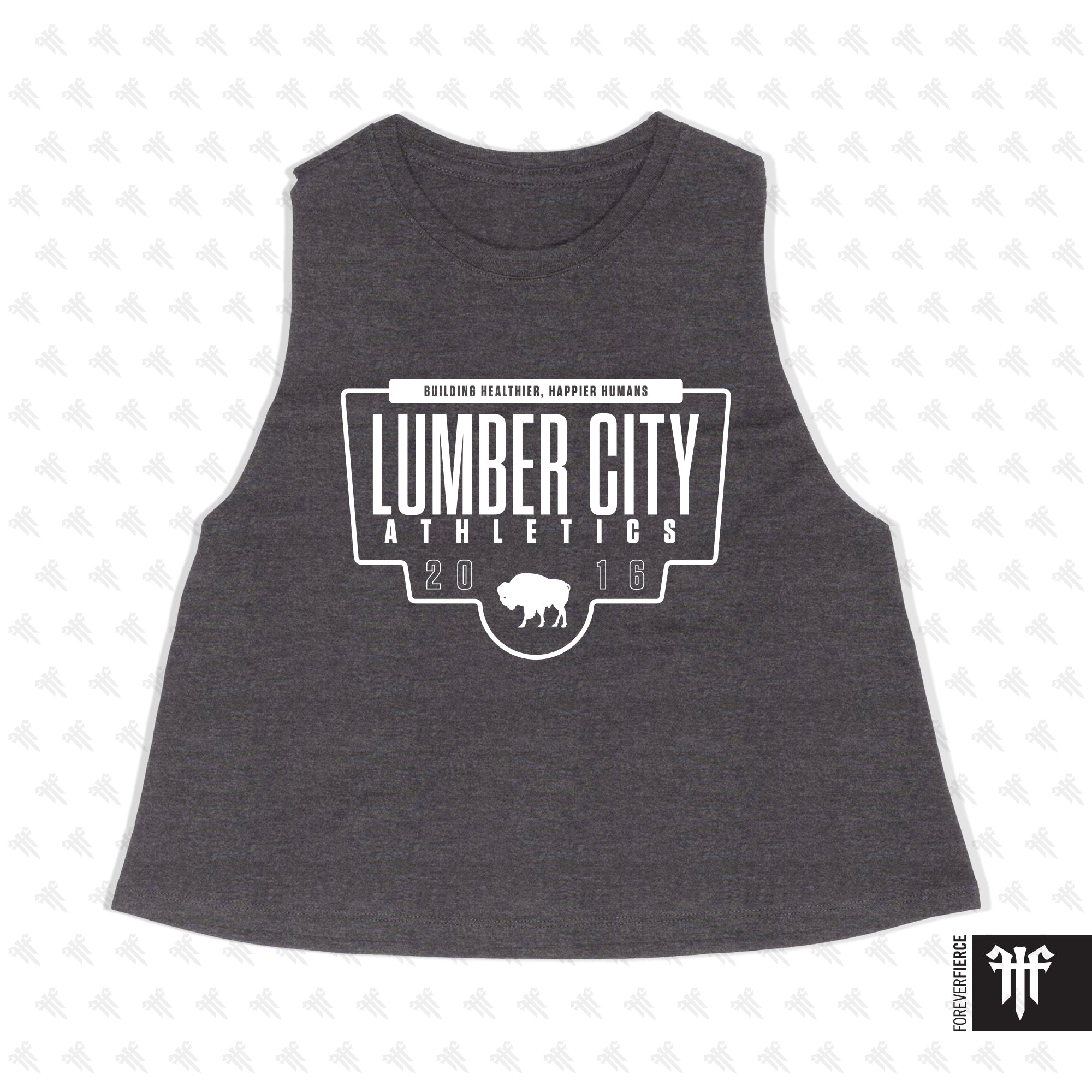 Lumber City Athletics October 2025 Womens Crop Tank