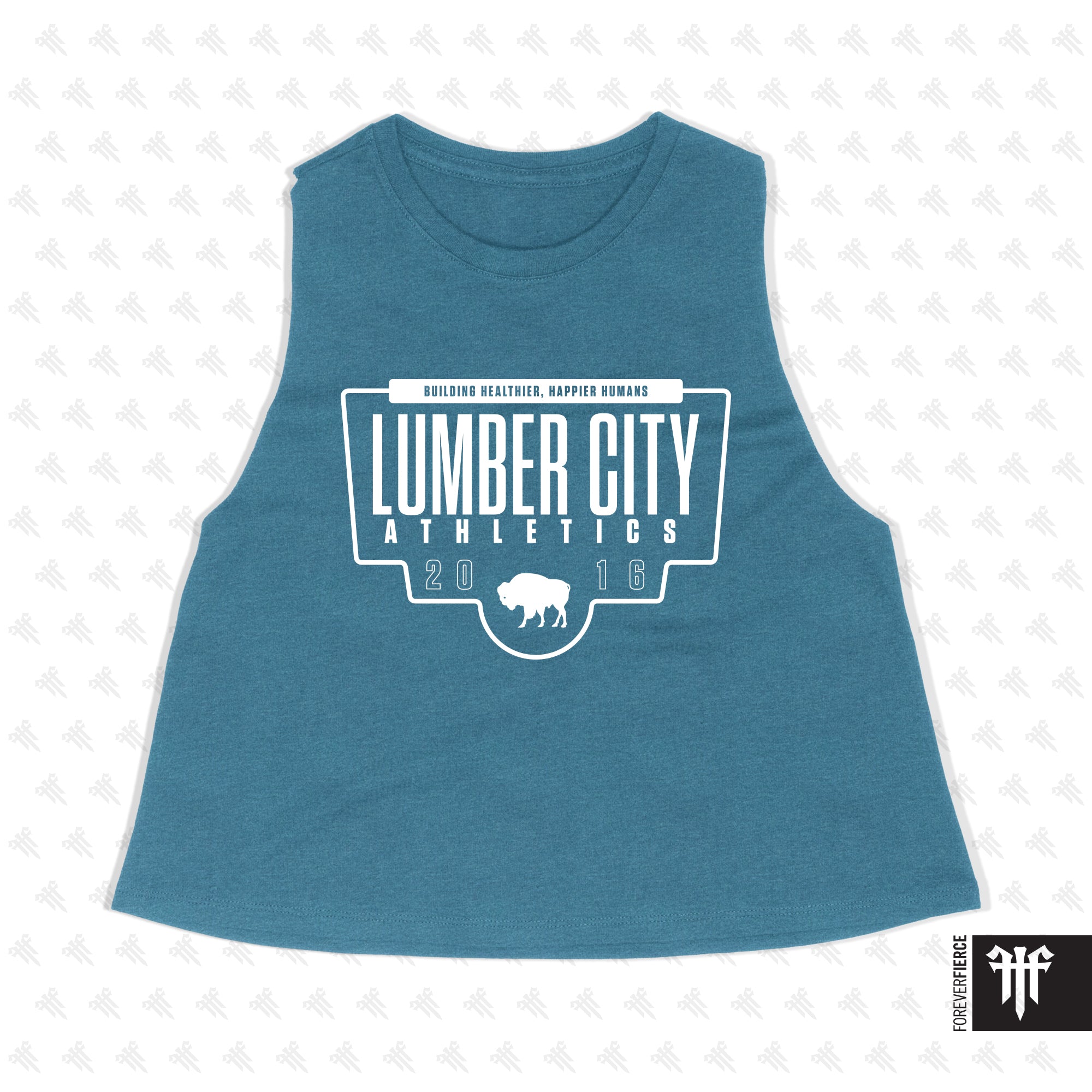 Lumber City Athletics October 2025 Womens Crop Tank
