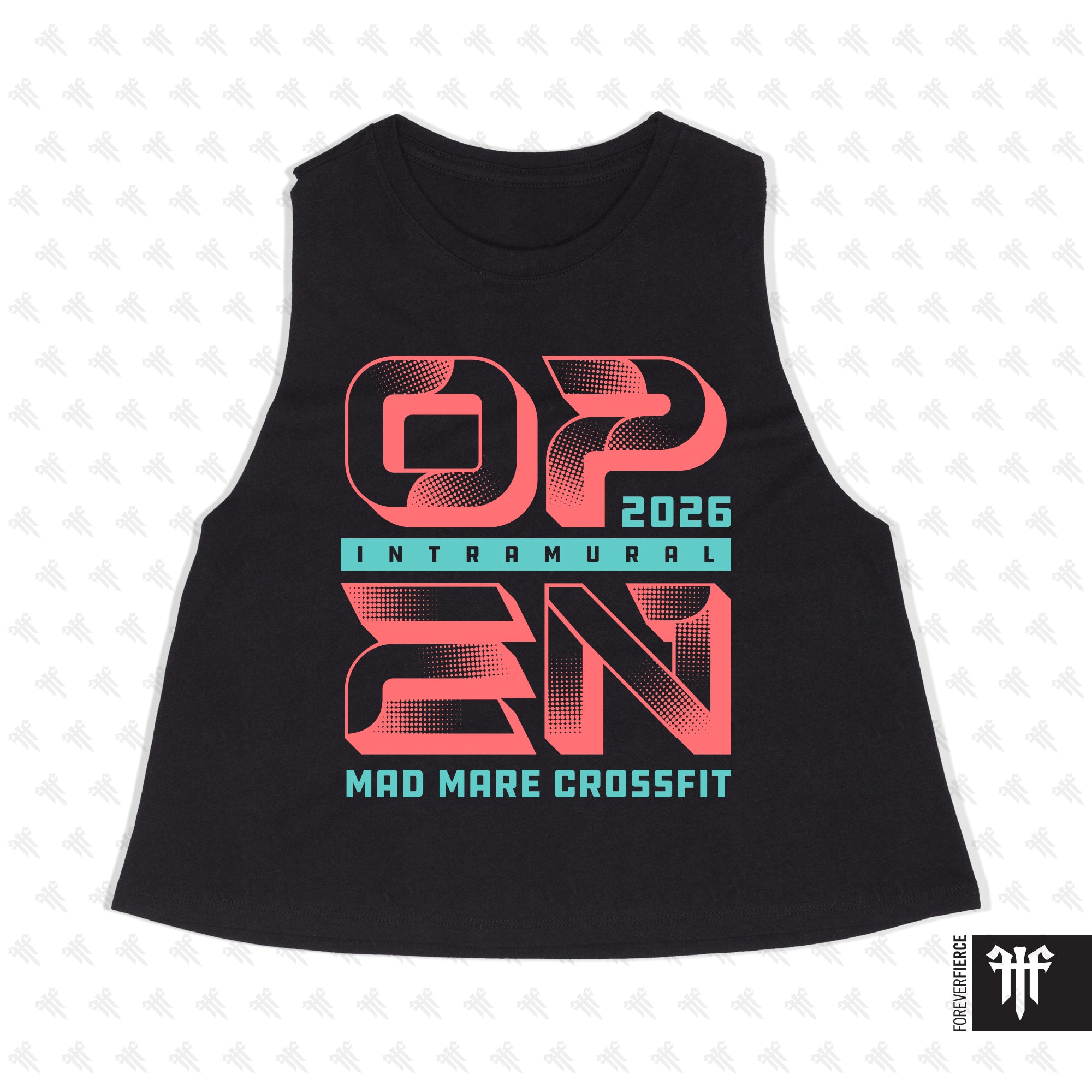 Mad Mare CrossFit January 2026 Womens Crop Tank