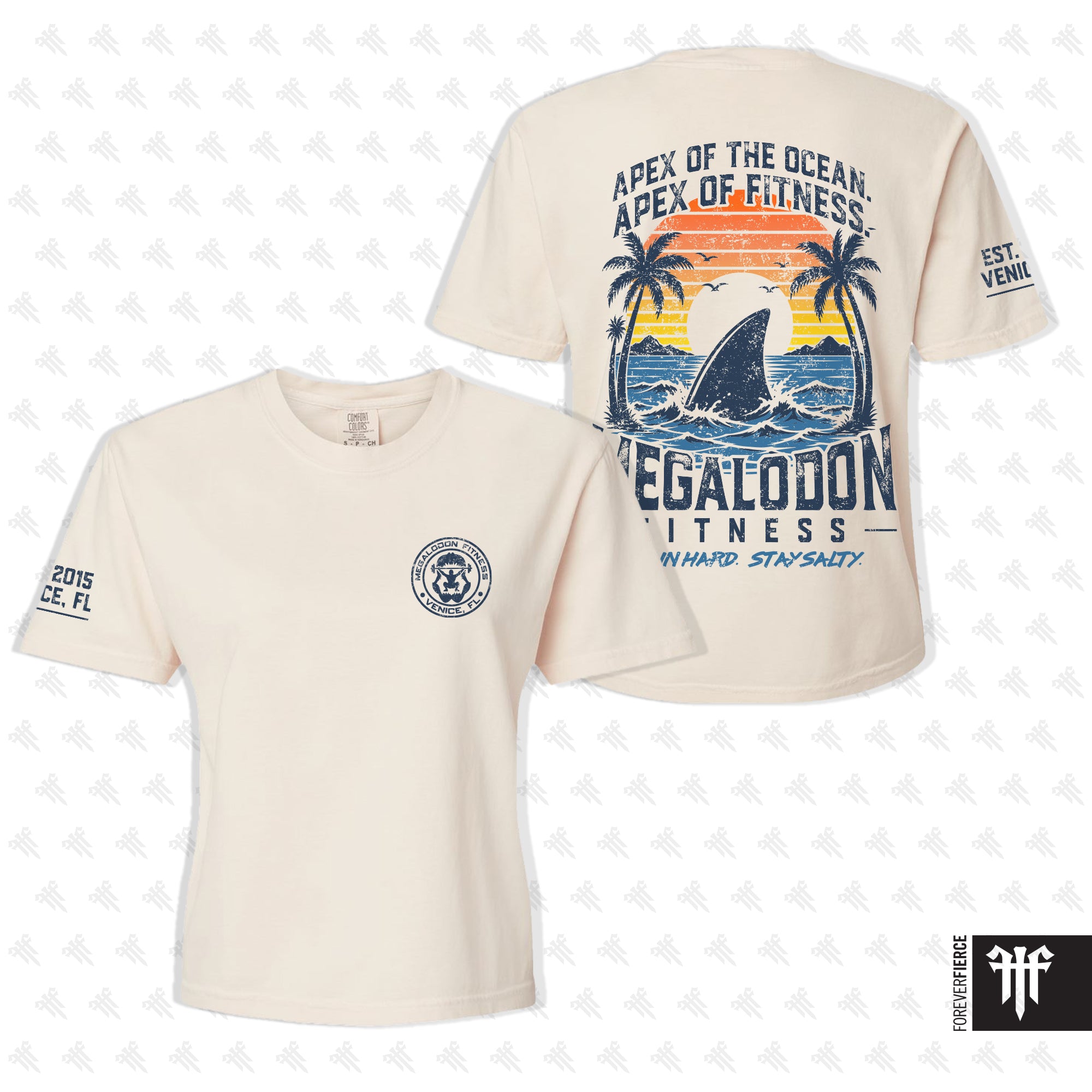 Megalodon Fitness June 2026 Womens Boxy Tee