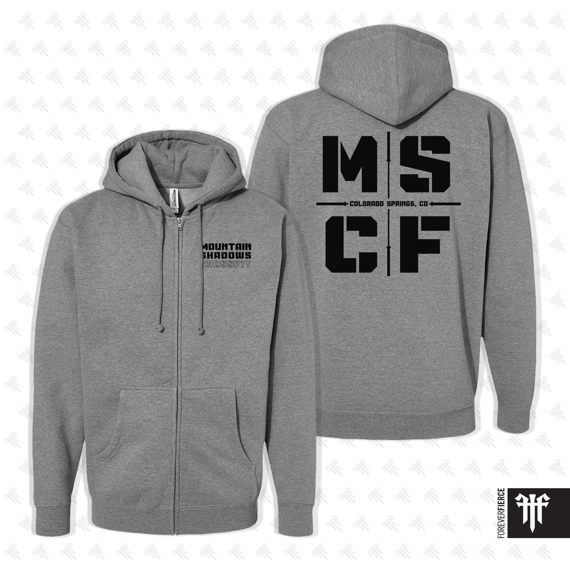 Mountain Shadows CrossFit Winter 2025 Full-Zip Hoodie