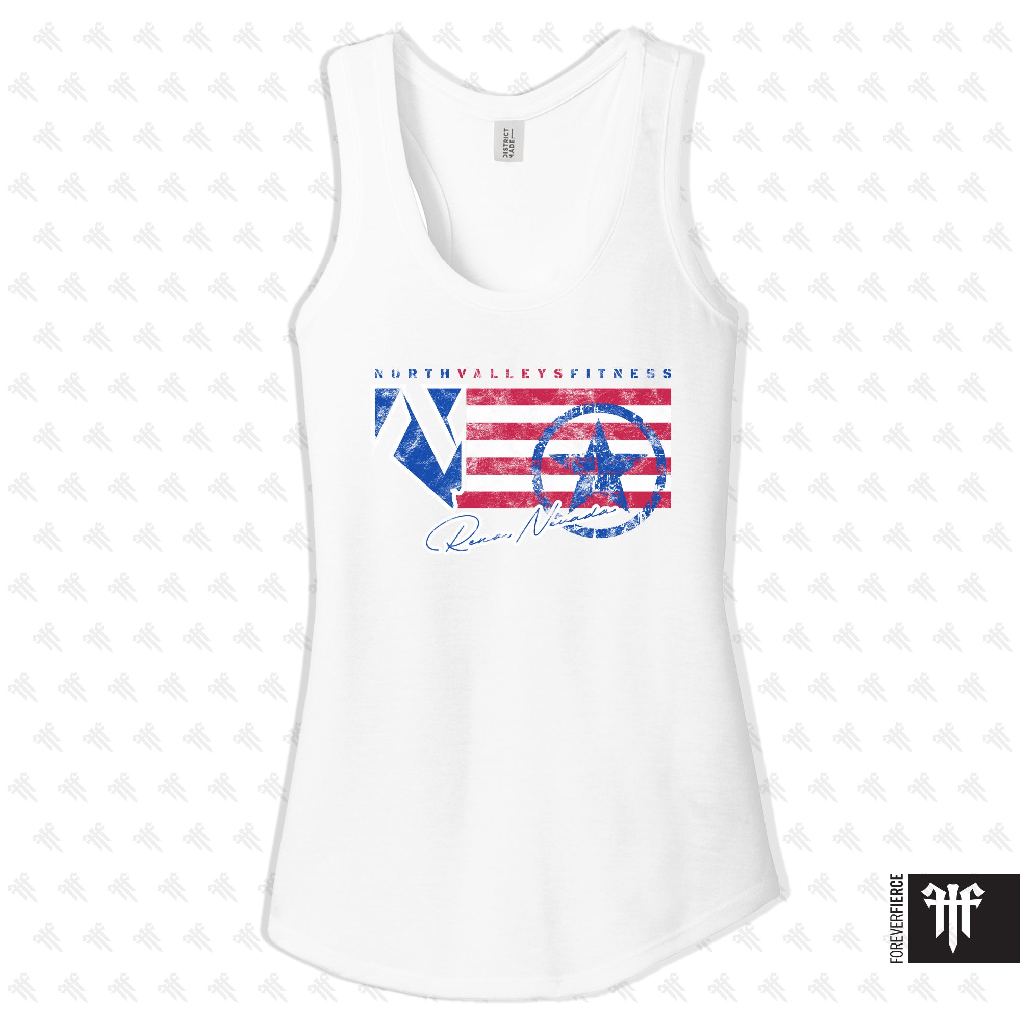 North Valleys Fitness April 2026 Womens Racerback