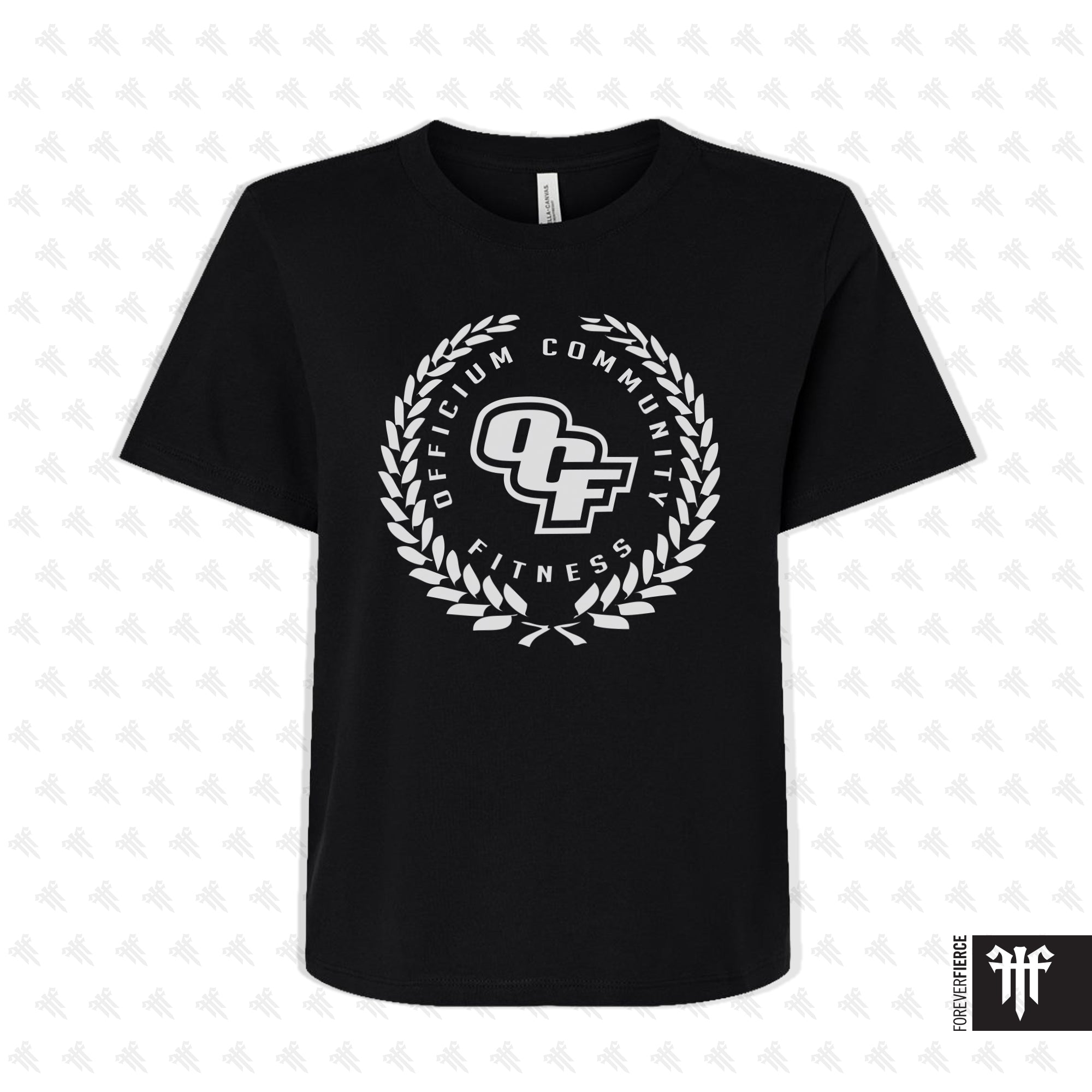 Officium November 2025 Leaf Design Womens Boxy Tee