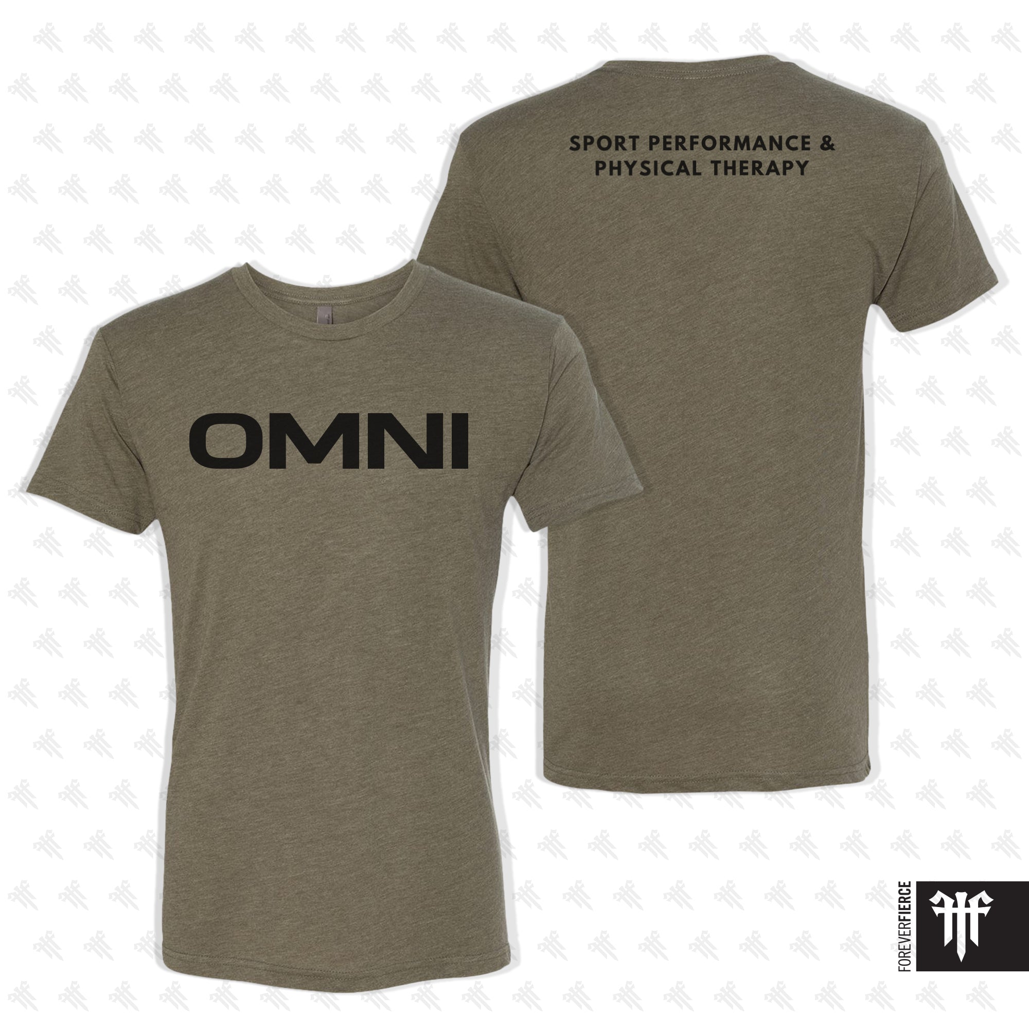 Omni Sports Performance & Physical Therapy March 2026 Black Ink Tee